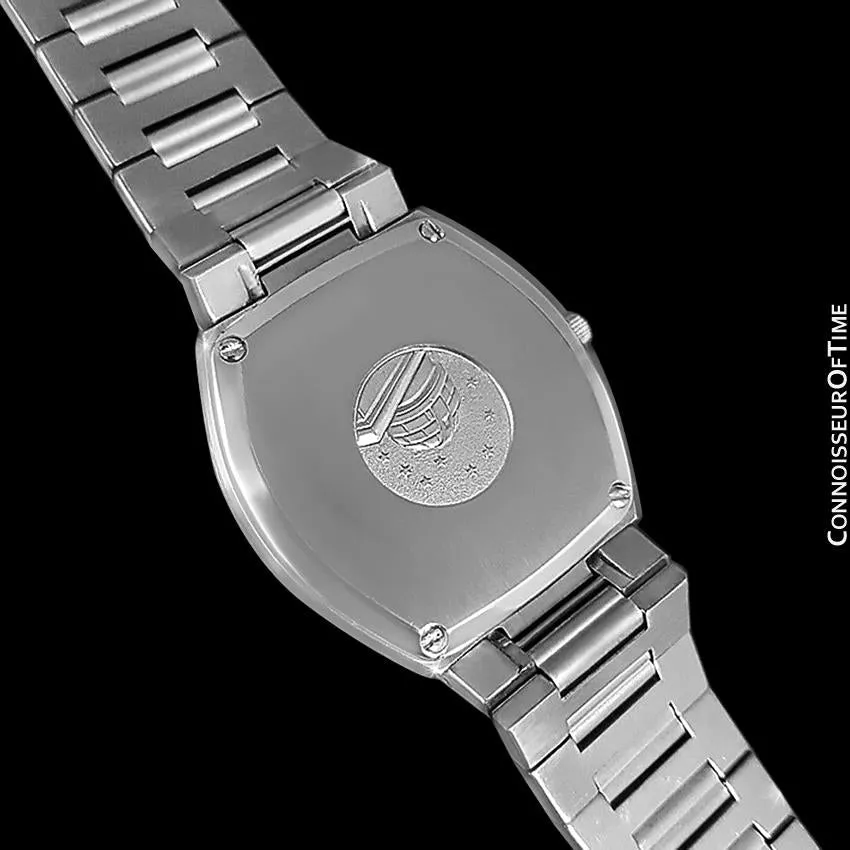 1978 Omega Constellation Chronometer Cool Vintage Accuset Mens Quartz Watch - Stainless Steel