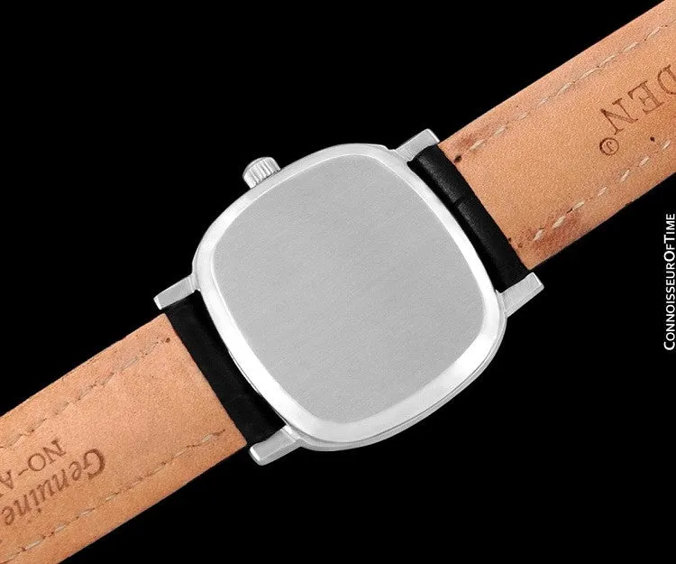 1978 Omega Constellation Mens Midsize Quartz Watch, Quick-Setting Hour - Stainless Steel