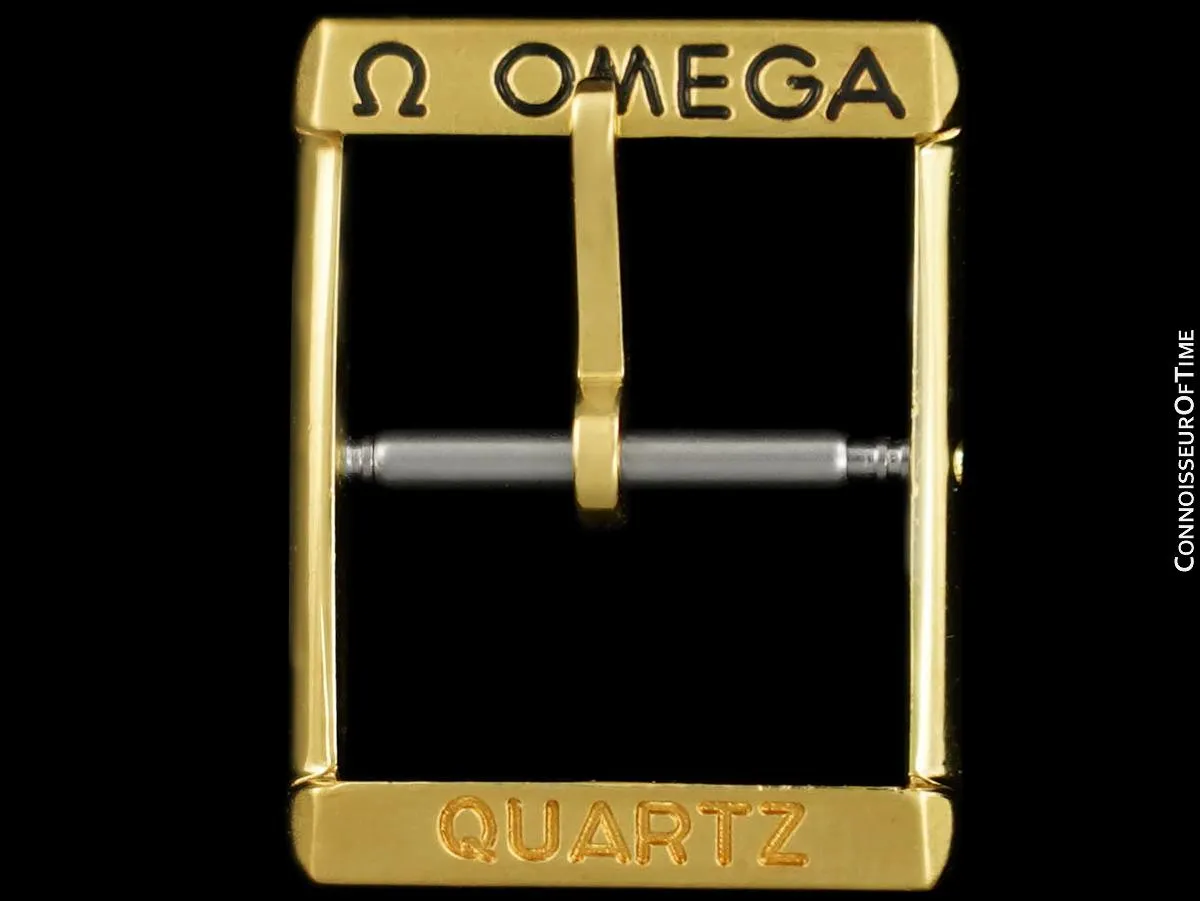 1978 Omega Constellation Mens Vey Rare & Cool Vintage Accuset Watch - 18K Gold & Diamonds