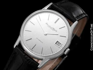 1979 IWC Vintage Mens Ultra Thin Automatic Watch - Stainless Steel - Only 600 Made