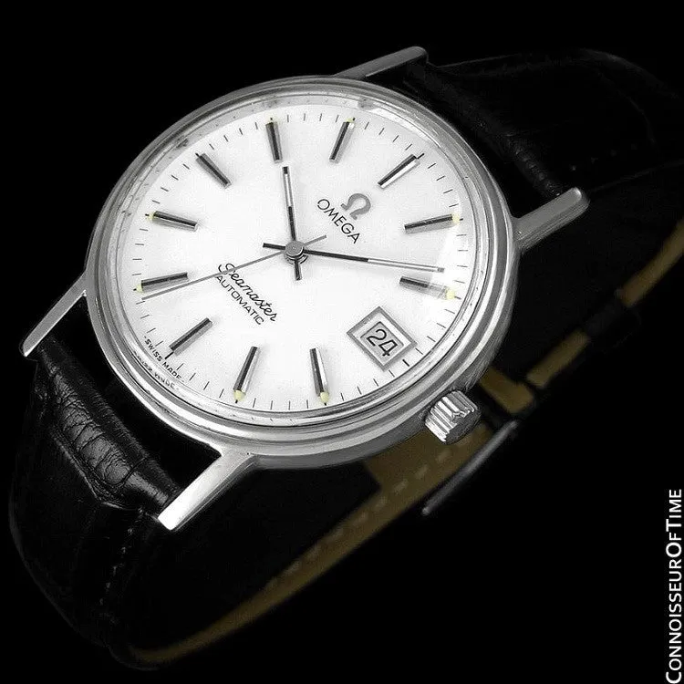 1979 Omega Vintage Seamaster Mens Watch, Automatic, Date - Stainless Steel