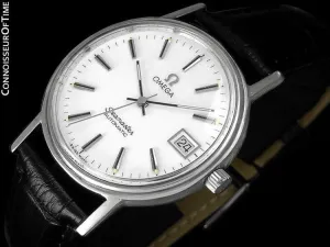 1979 Omega Vintage Seamaster Mens Watch, Automatic, Date - Stainless Steel