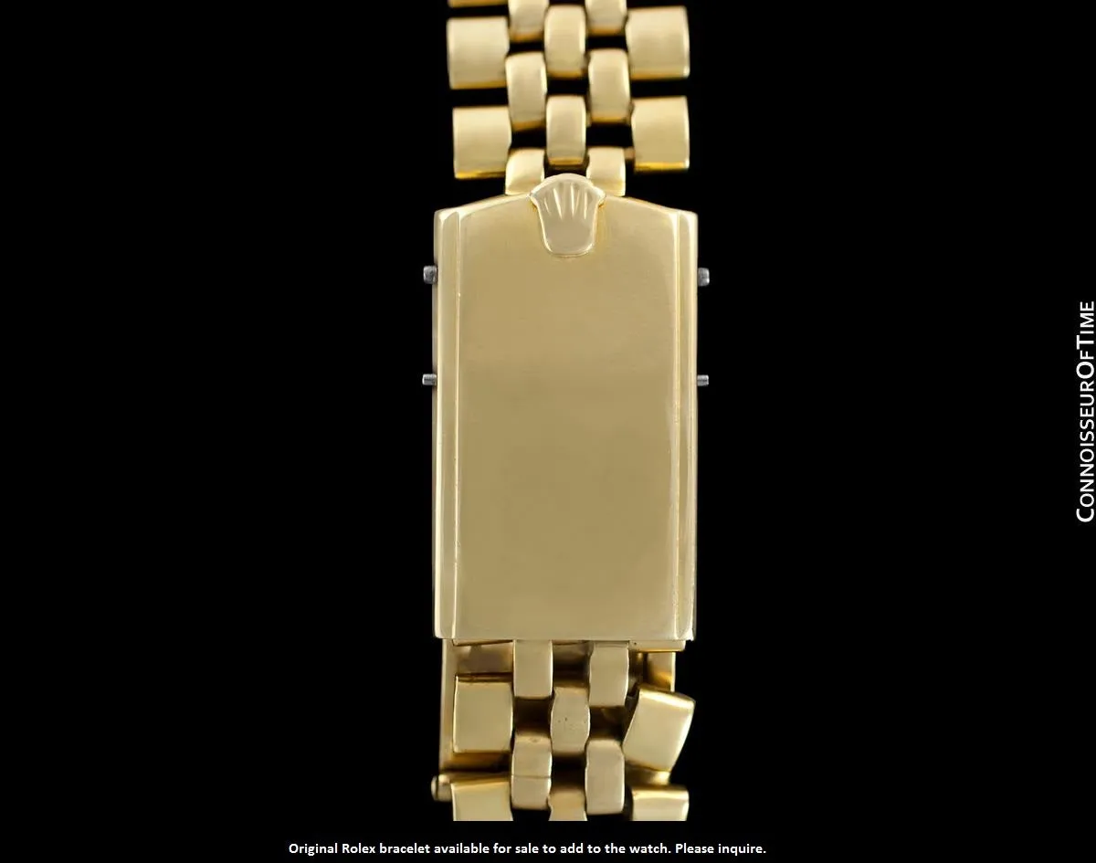 1979 Rolex Oyster perpetual Date (Datejust) Mens Watch, Champagne Dial - 14K Gold