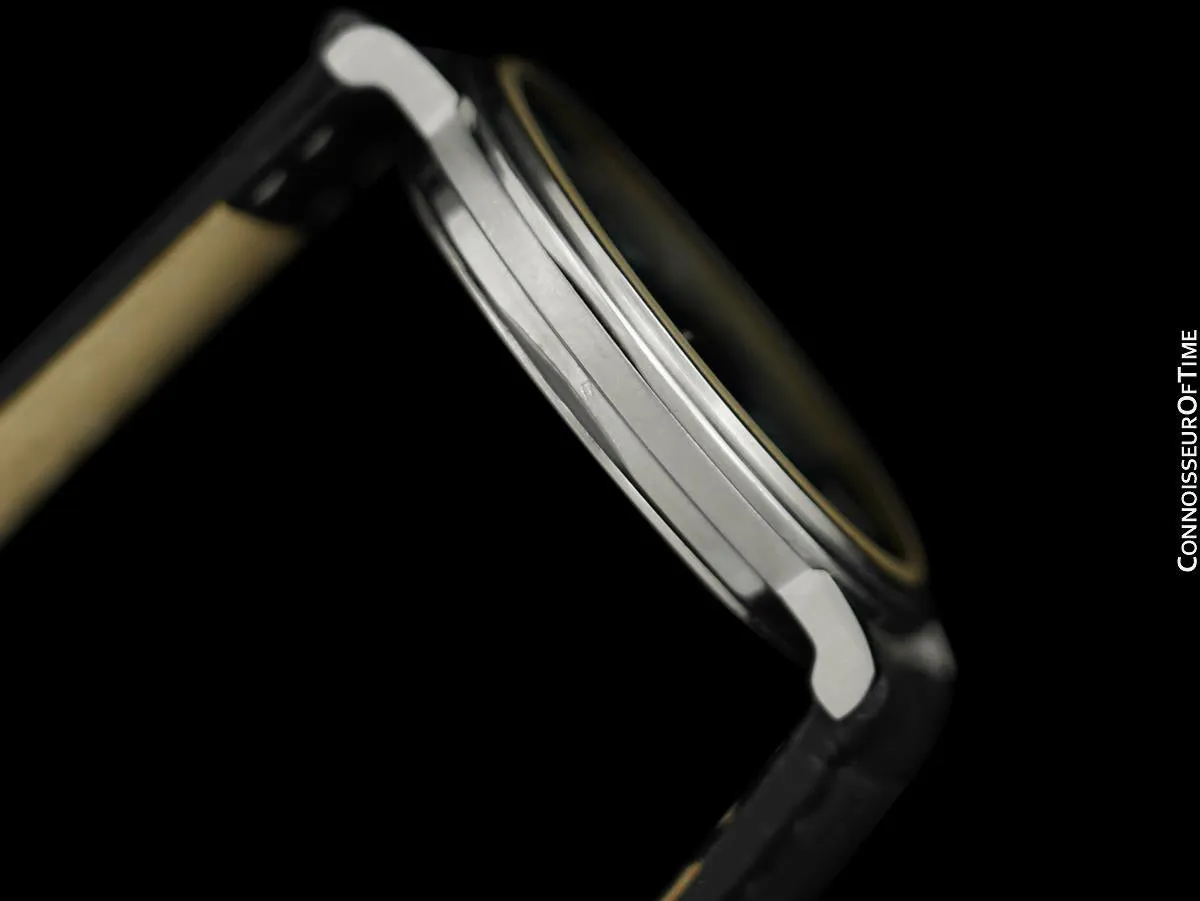 1980 Omega Constellation Mens Vintage Cool Quartz Accuset Watch - Stainless Steel