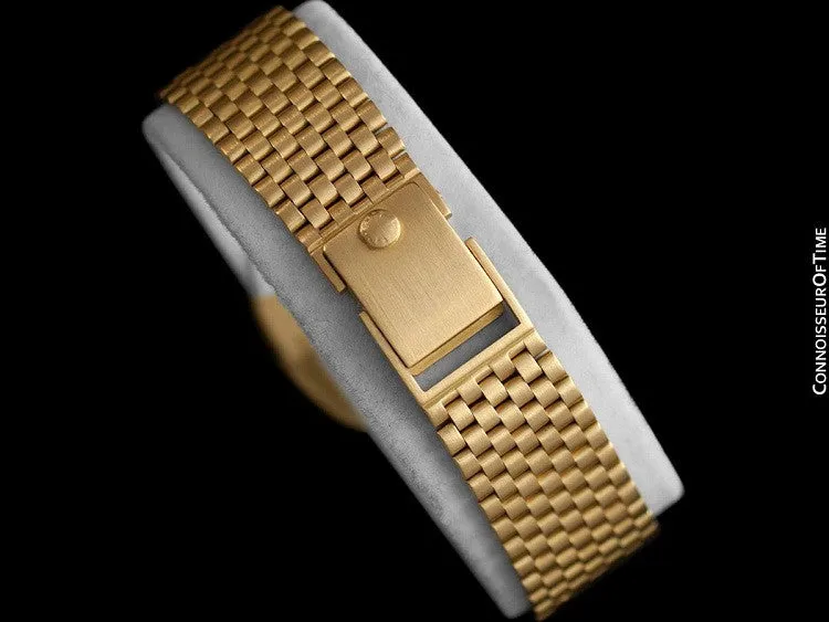 1980's Patek Philippe Ellipse Mens Bracelet Watch, Ref. 3788 - 18K Gold
