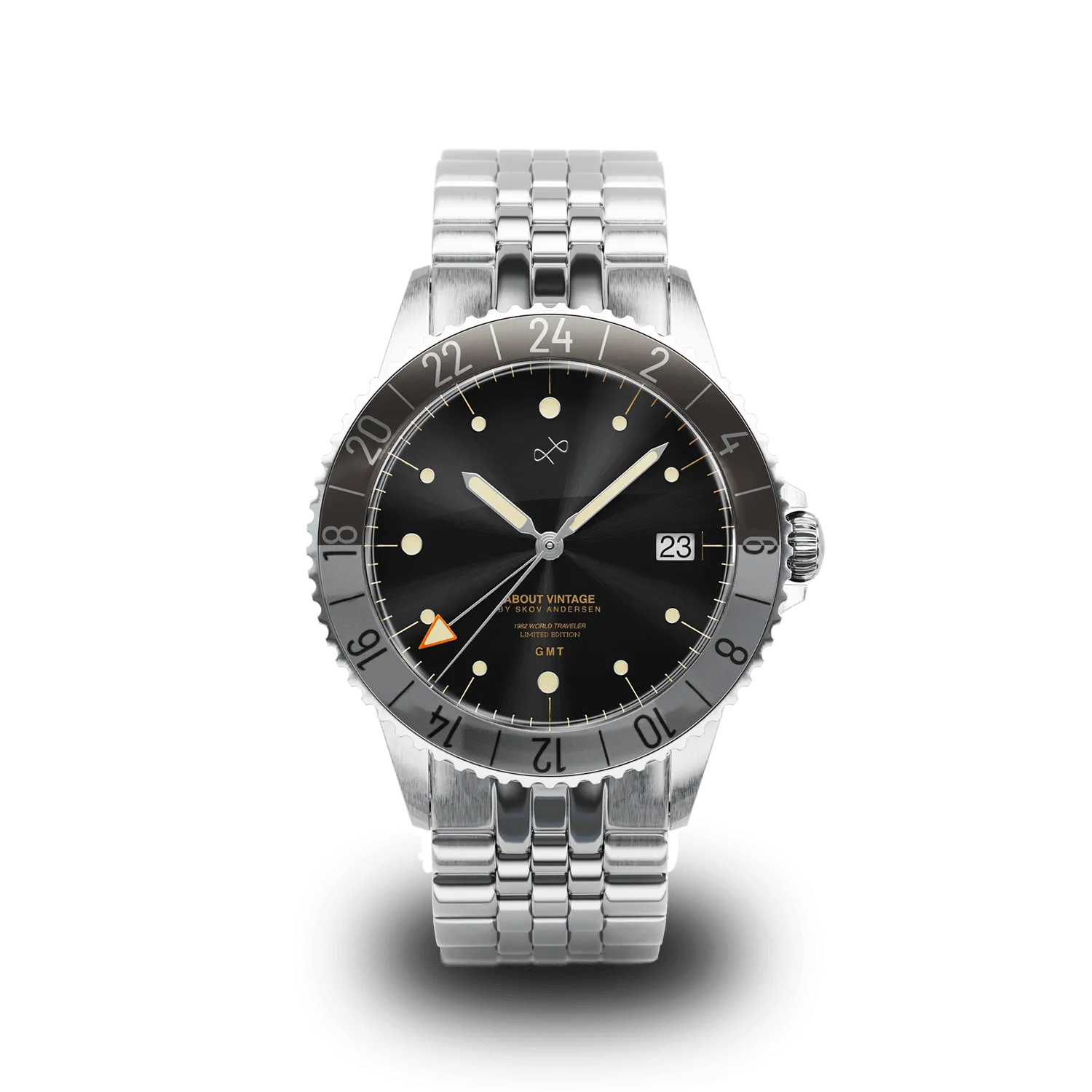 1982 GMT World Traveler, Steel / Warm Grey & Cool Grey (B)