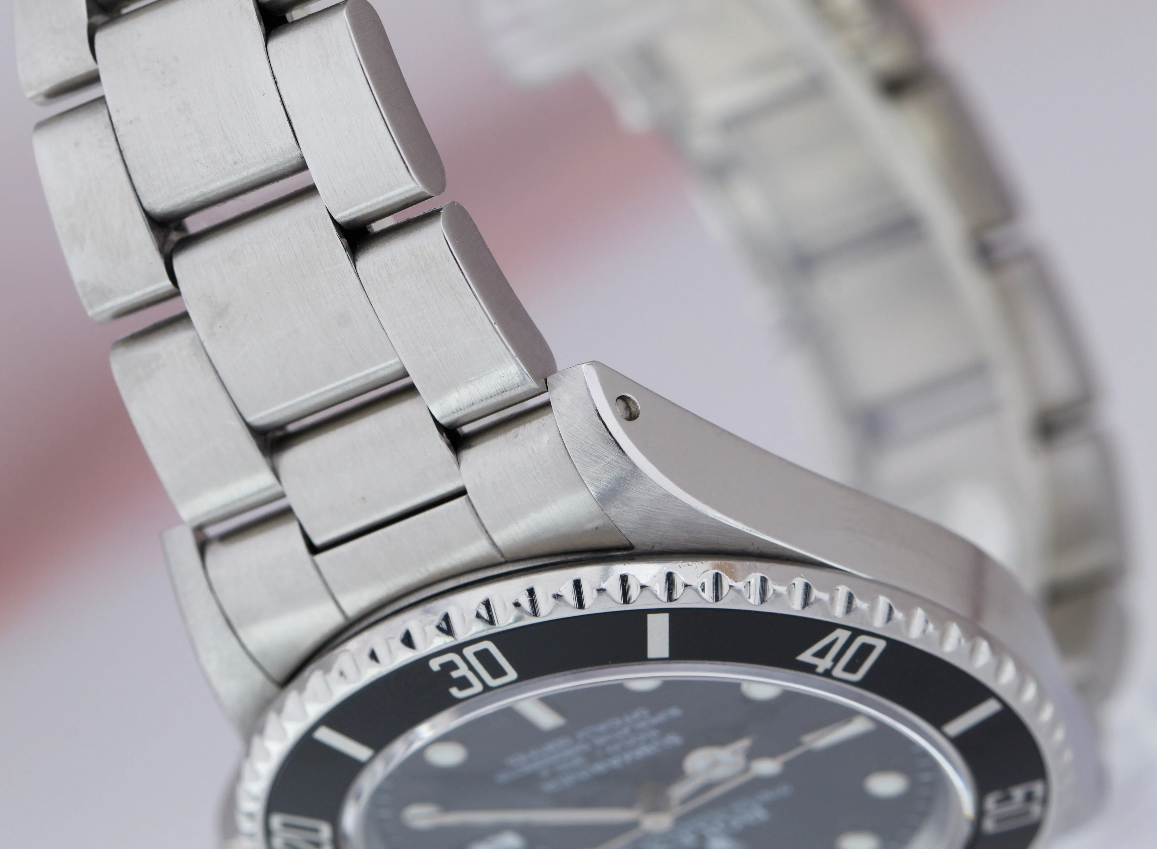 1988 TRIPLE ZERO Rolex Submariner Stainless Steel 40mm Watch 168000 FULL SET
