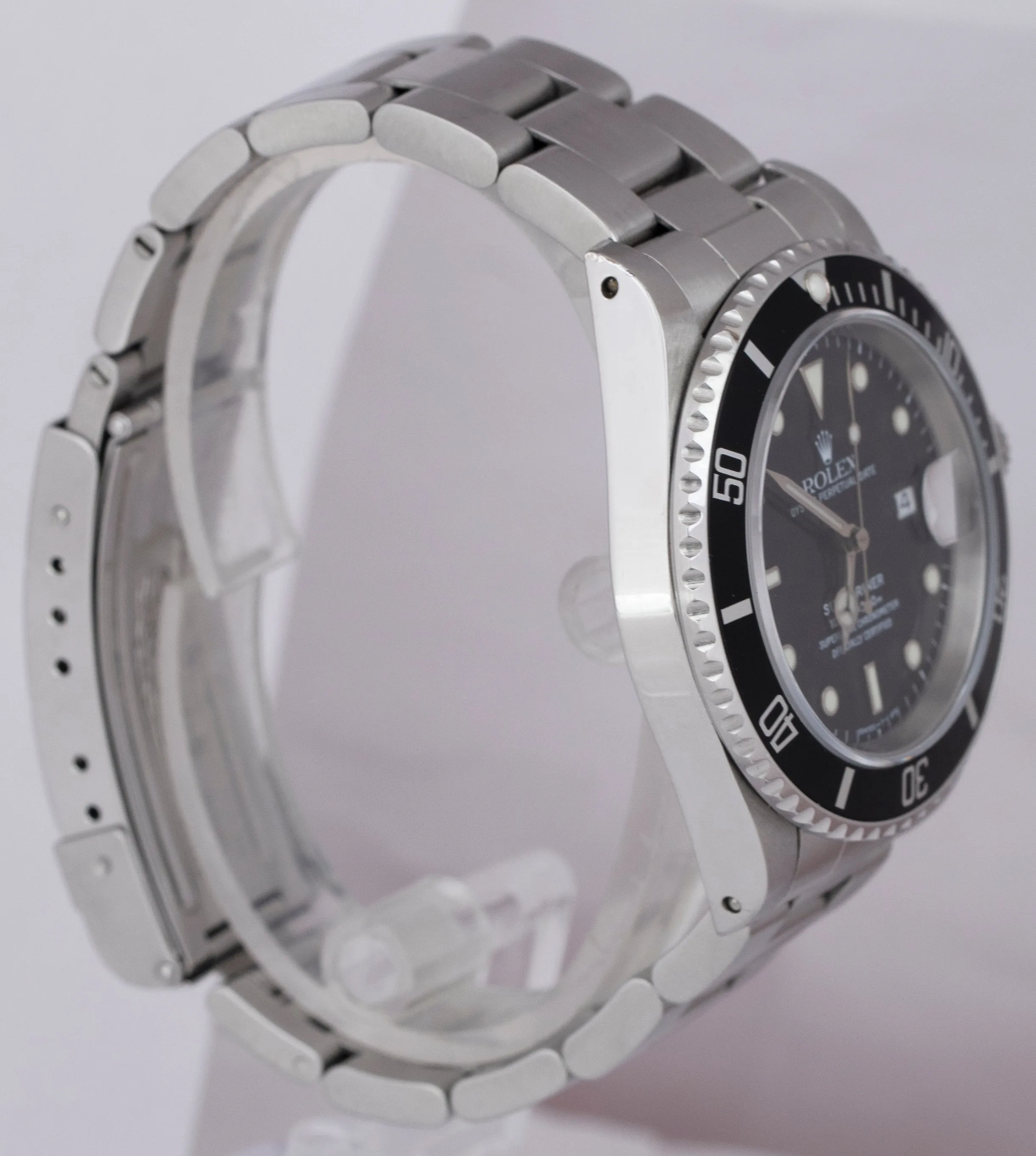 1998 Rolex Submariner Date TRITINOVA Stainless Steel Ceramic Watch 16610 B P