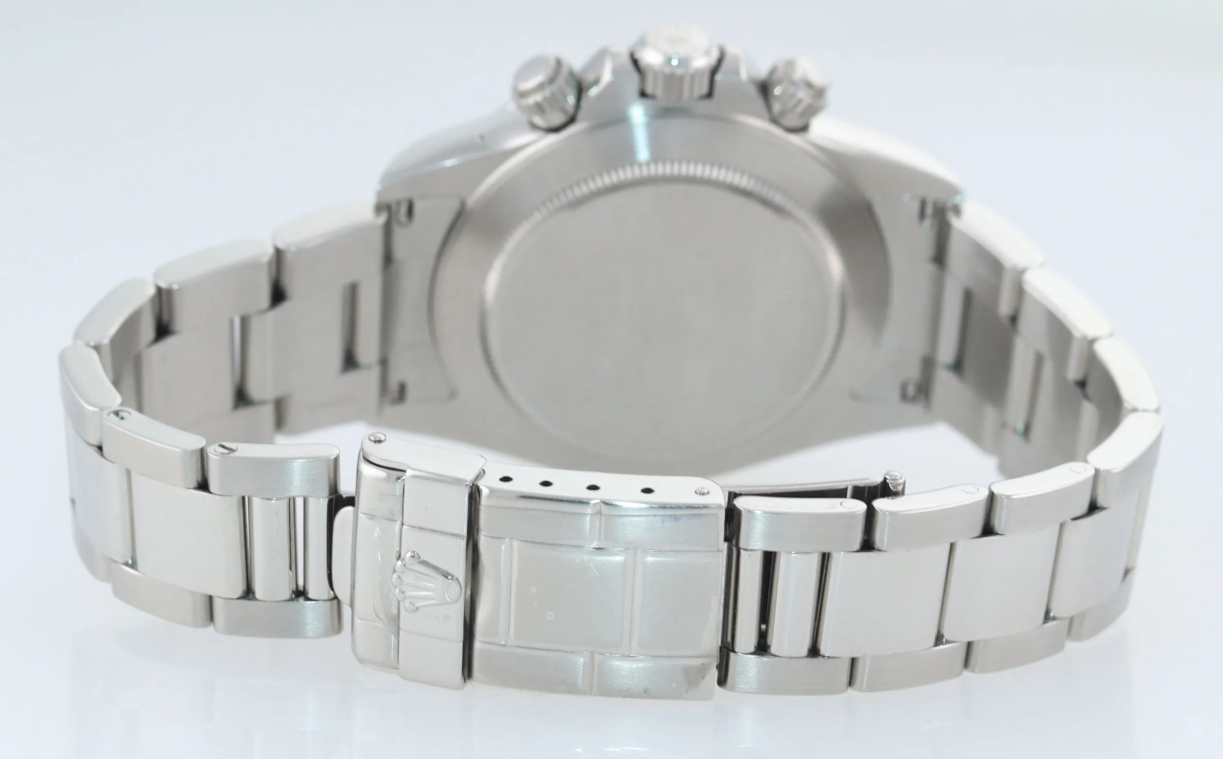 1998 UNPOLISHED PAPERS Rolex 16520 Zenith Daytona Black TRITIUM Dial Watch BOX