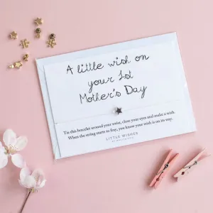 1st Mothers Day Wish Bracelet