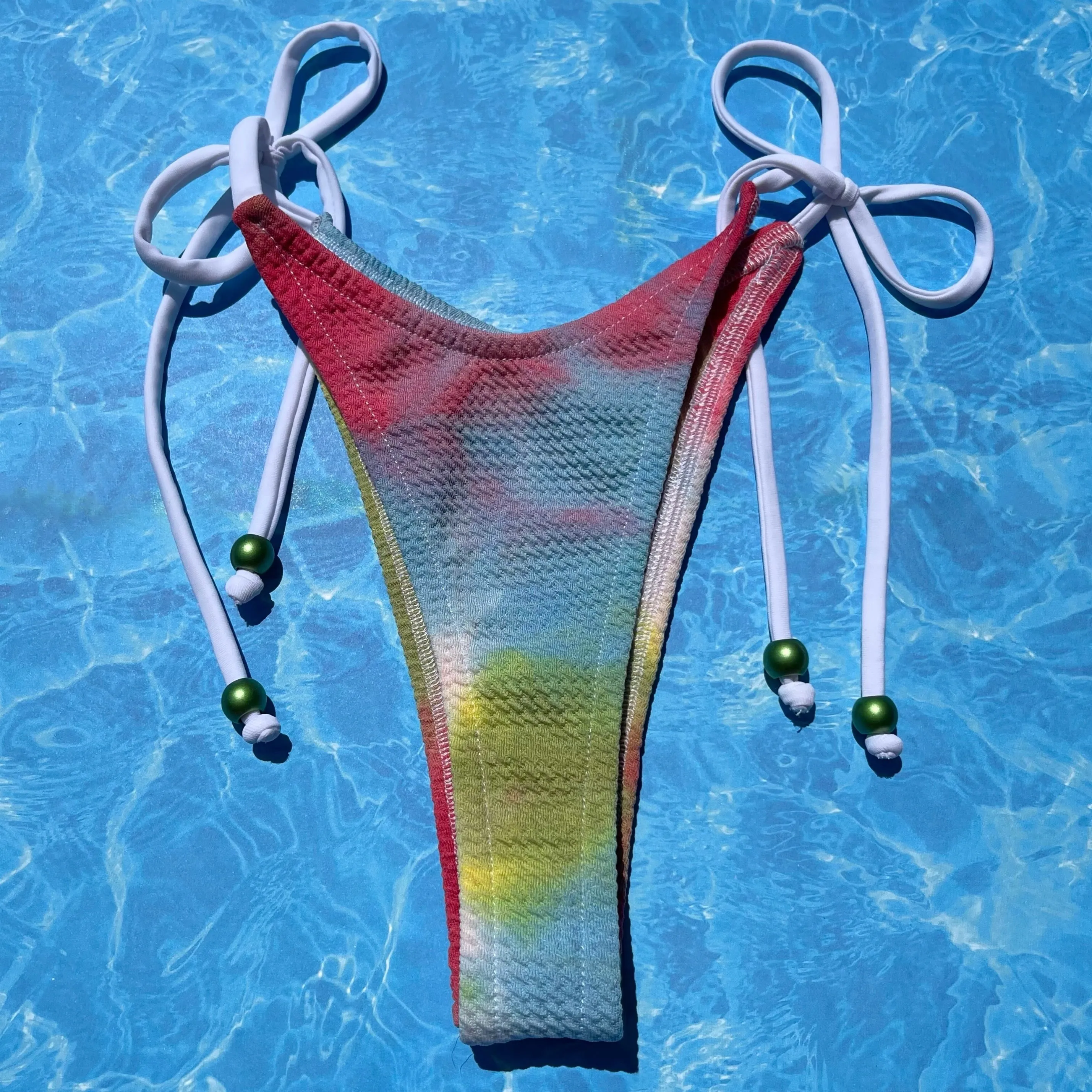 2 Dye 4 Tie Side Bikini Bottom | Denali Brand