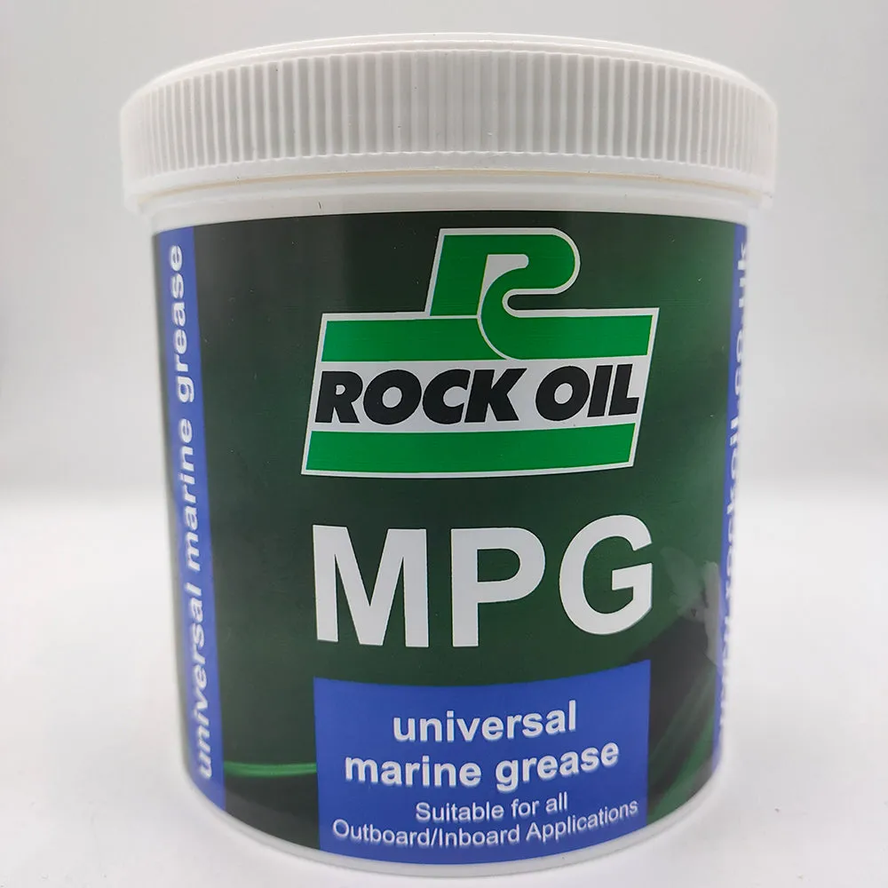 2 x Rock Oil MPG Universal Marine Grease 500 Gram Waterproof Lithium inboard