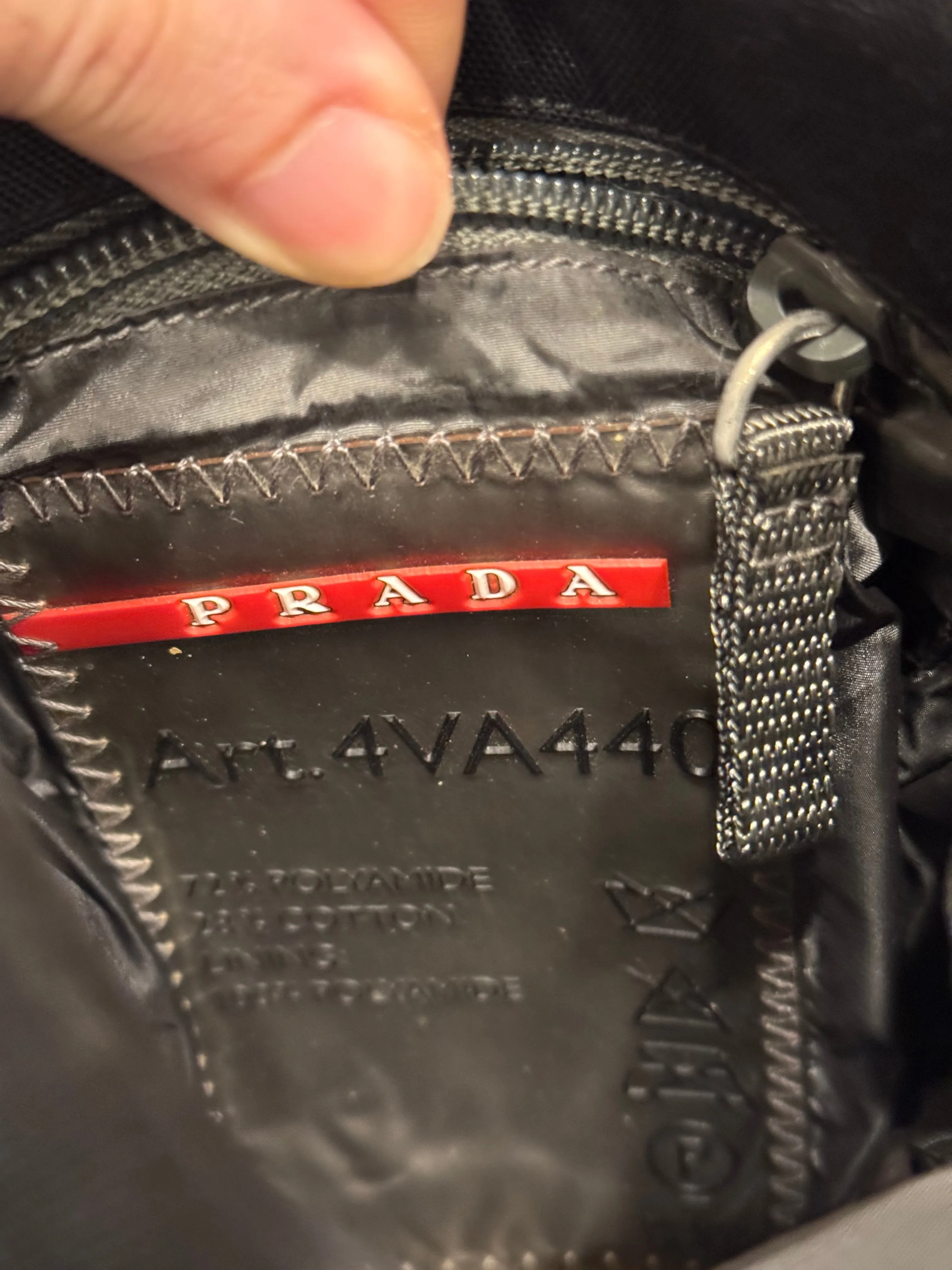 2000s Prada crossbody bag
