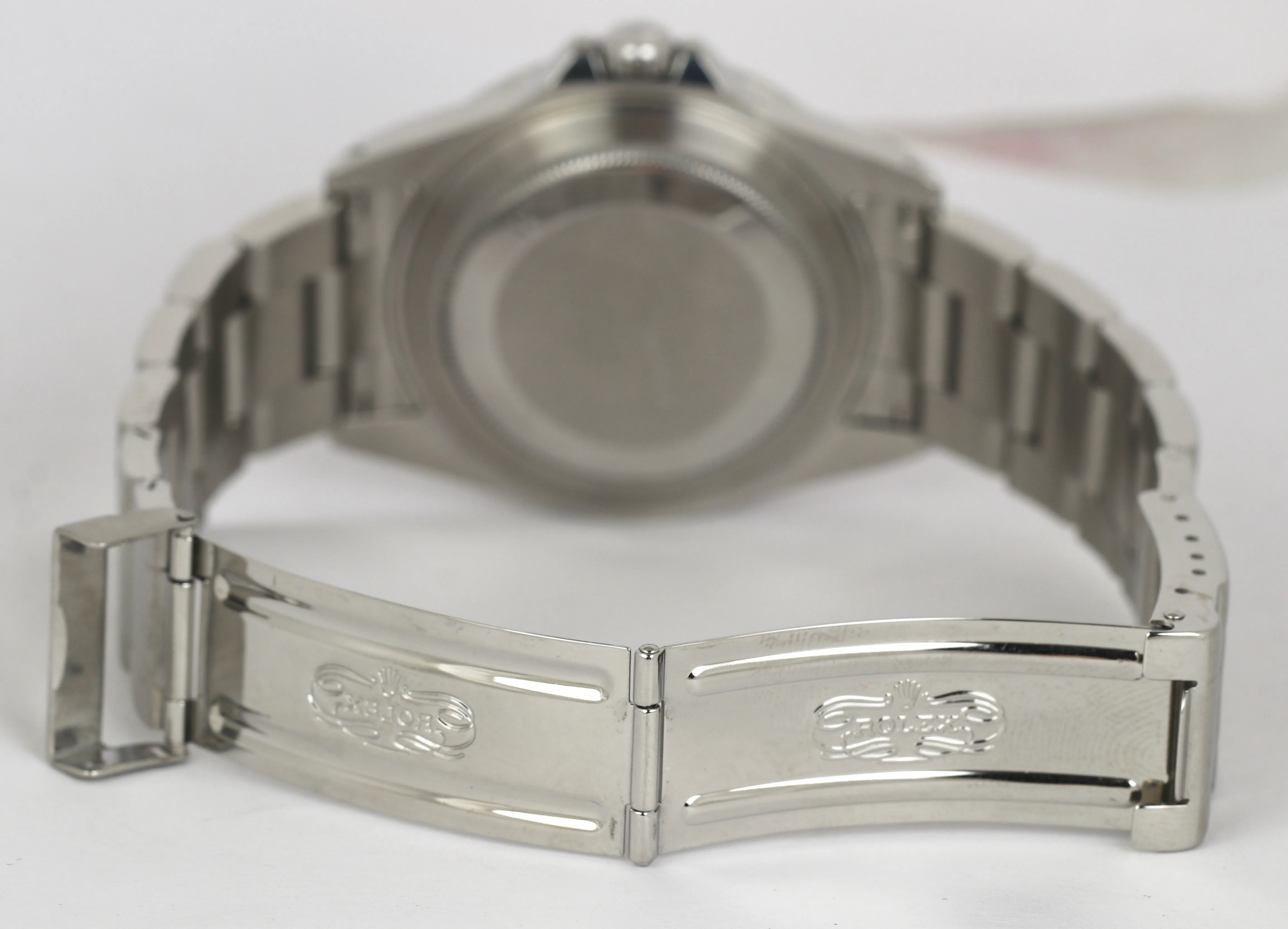 2001 Rolex Explorer II 16570 Stainless Steel 40mm GMT Automatic Black SEL