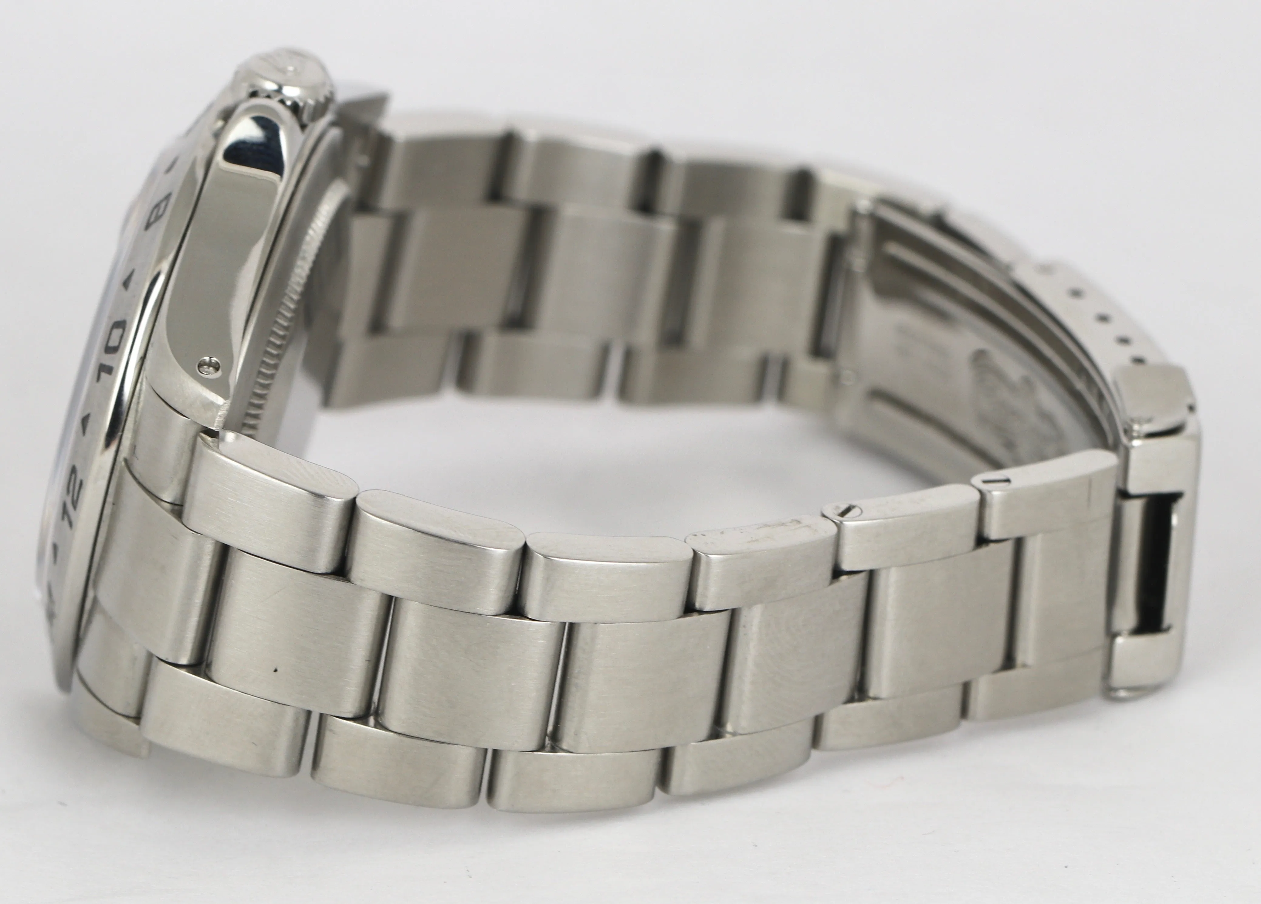 2001 Rolex Explorer II 16570 Stainless Steel 40mm GMT Automatic Black SEL