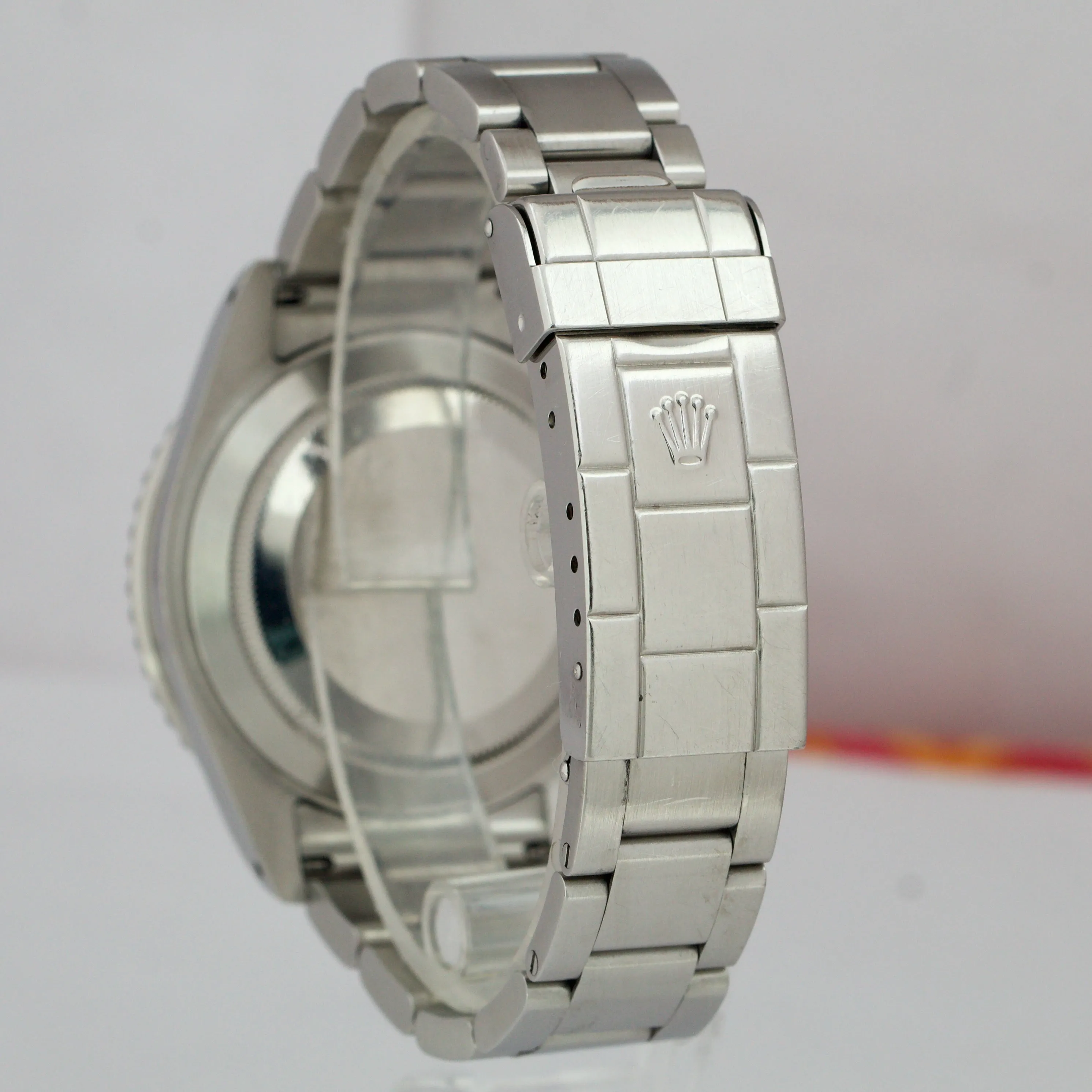 2002 UNPOLISHED Rolex Submariner Date 16610 40mm Black Stainless SEL Watch B P