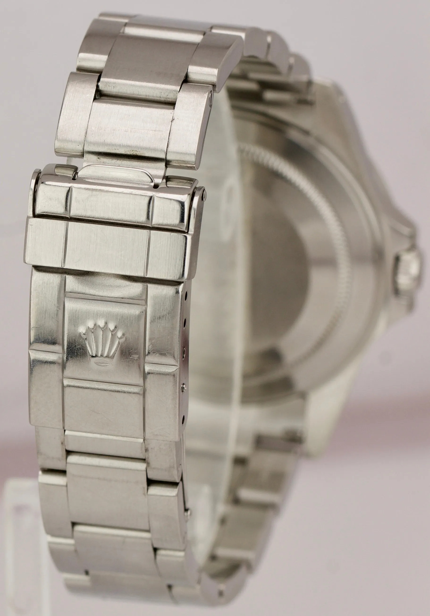 2003 Rolex Explorer II Polar White Stainless Steel 40mm GMT SEL Watch 16570 B P