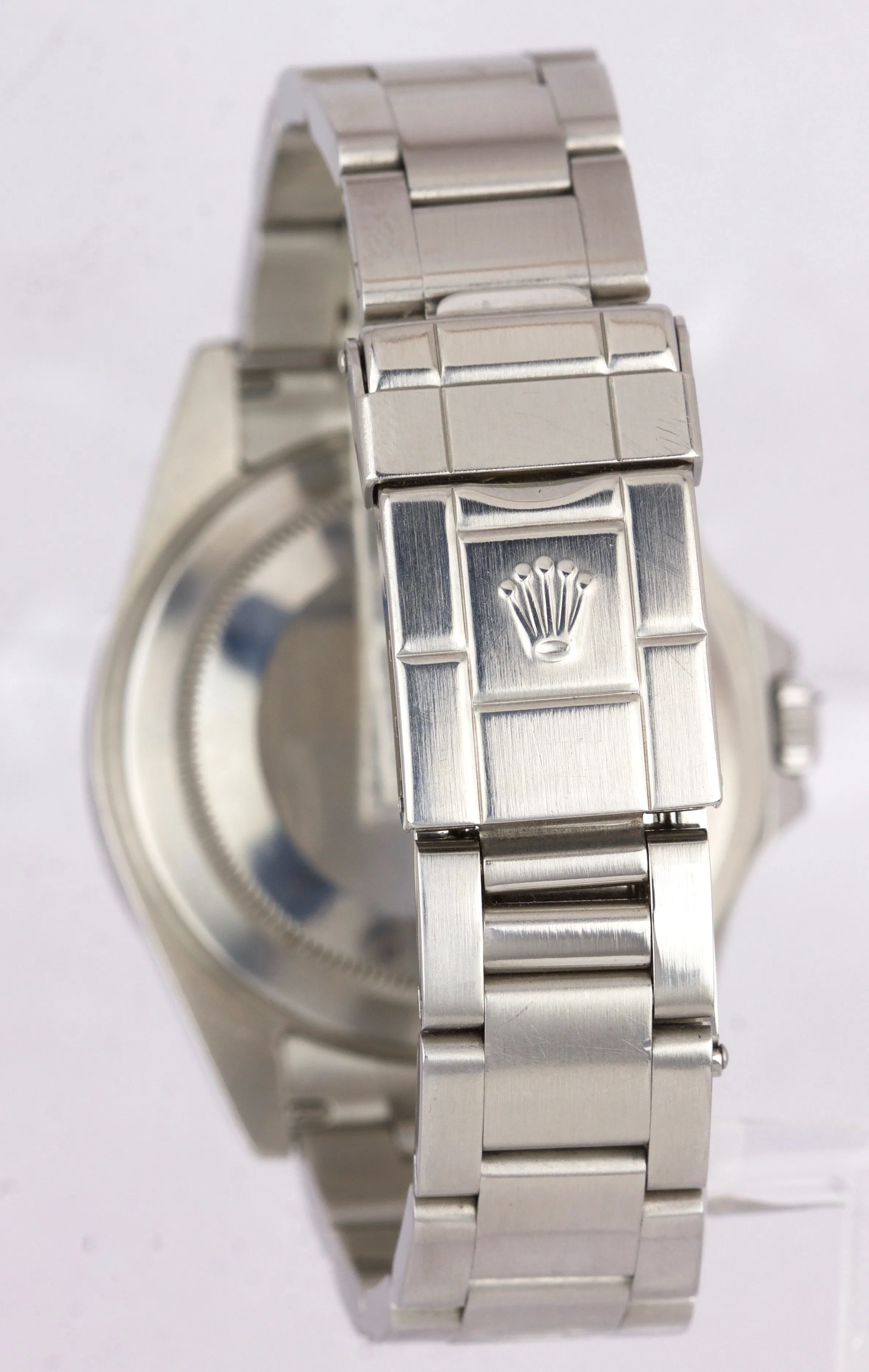 2003 UNPOLISHED Rolex Explorer II PUNCHED PAPERS Polar White GMT SEL 16570 Watch