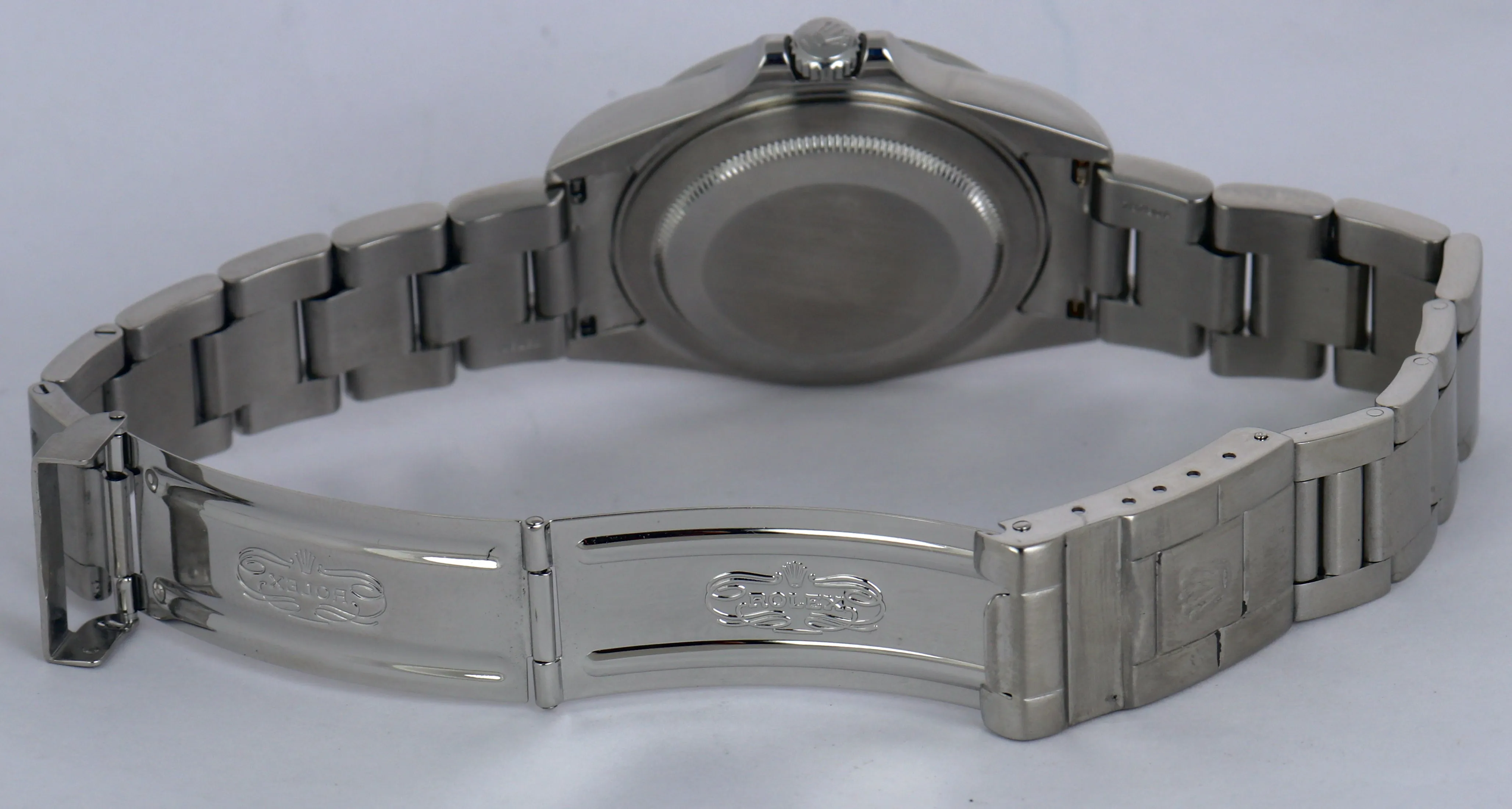 2004 Rolex Explorer II Polar White Y Stainless Steel 40mm GMT SEL 16570 T Watch