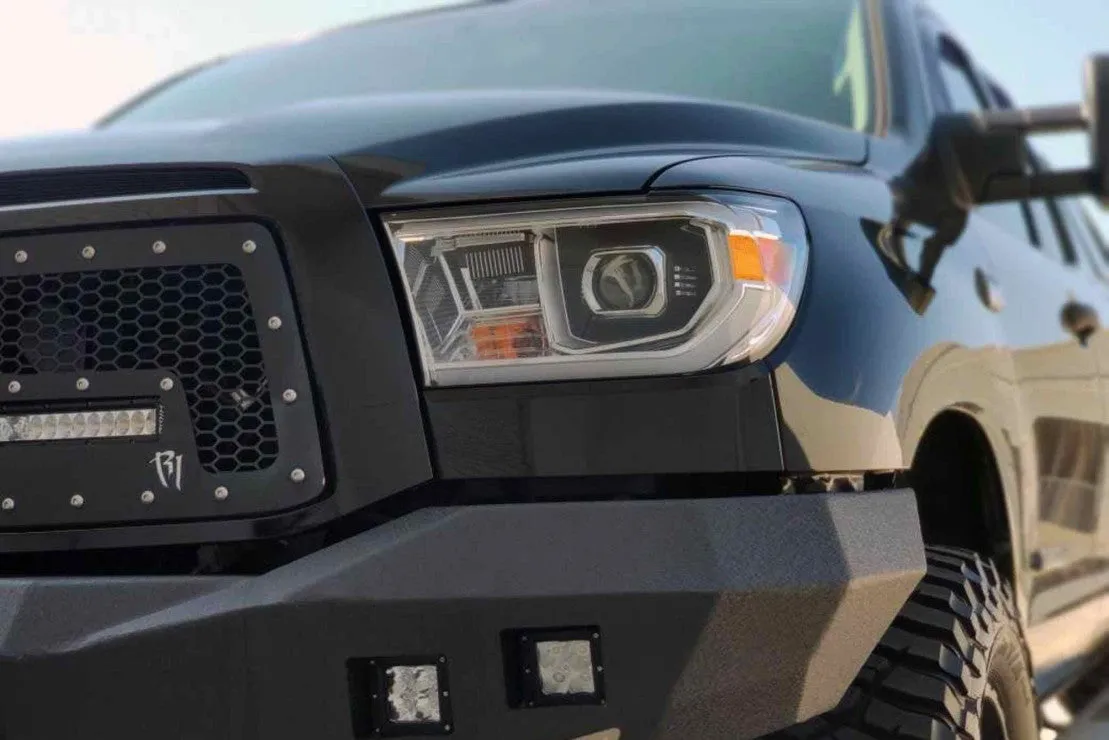 2007-2013 Toyota Tundra ALPHAREX Headlights Colormatched