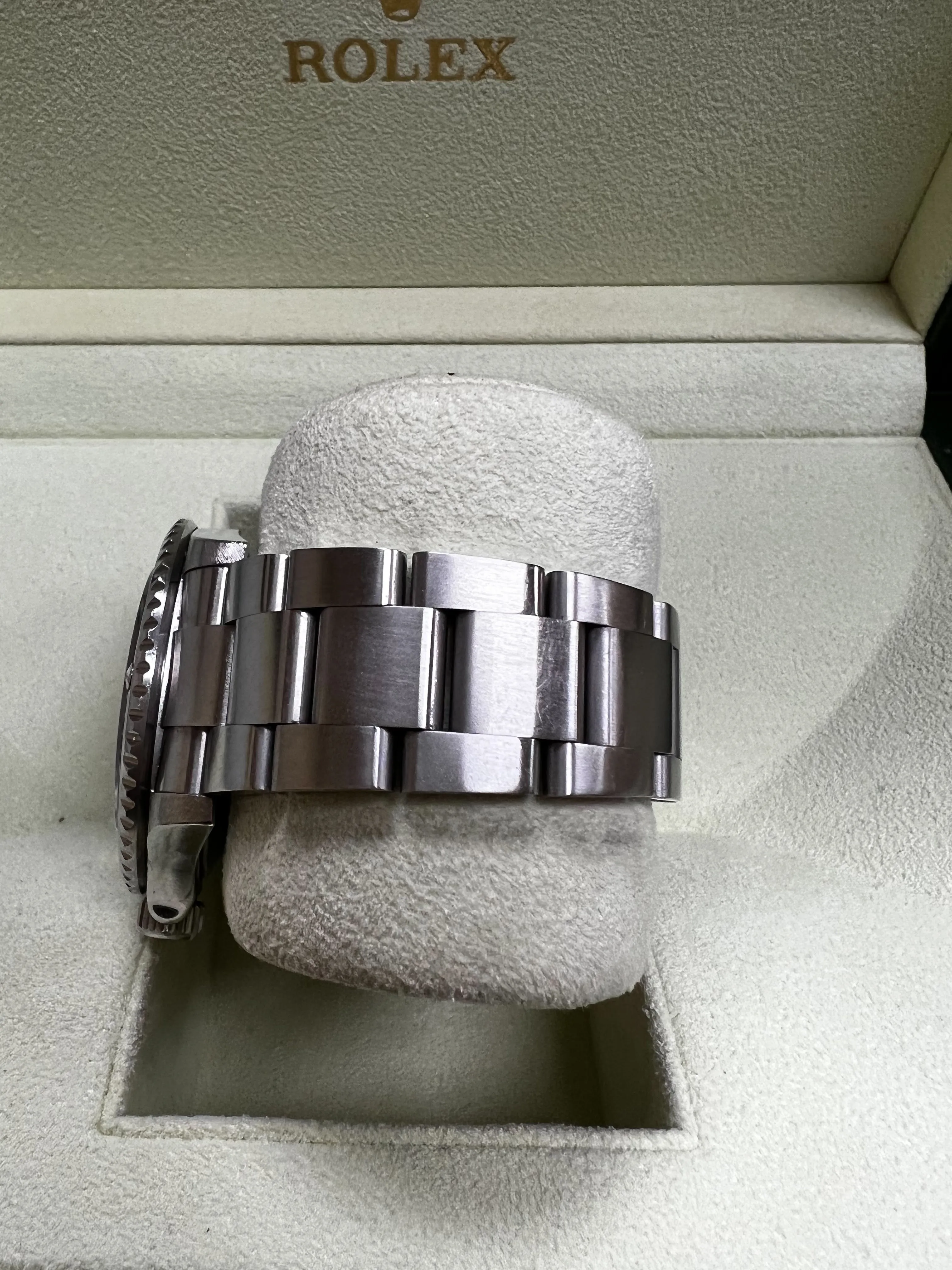 2008 REHAUT Rolex Submariner Date Stainless Pre-Ceramic Watch 16610 BOX PAPERS