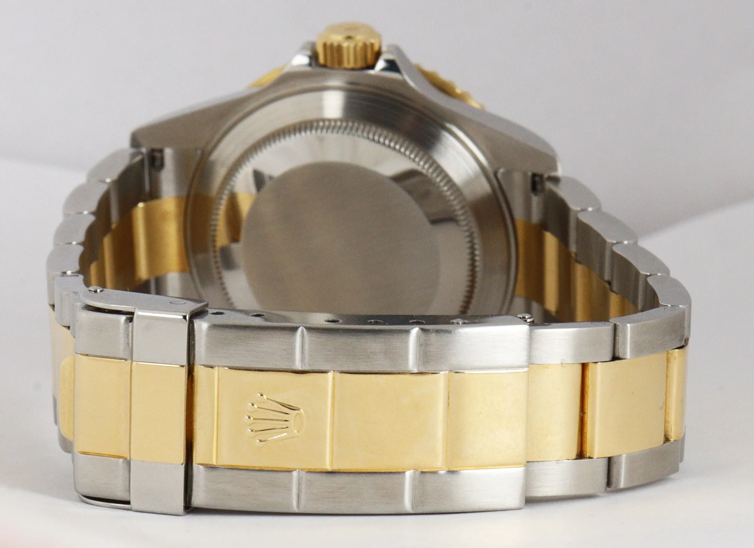 2009 ENGRAVED REHAUT Rolex Submariner Date BLUESY 16613 FULL SET Two-Tone Blue