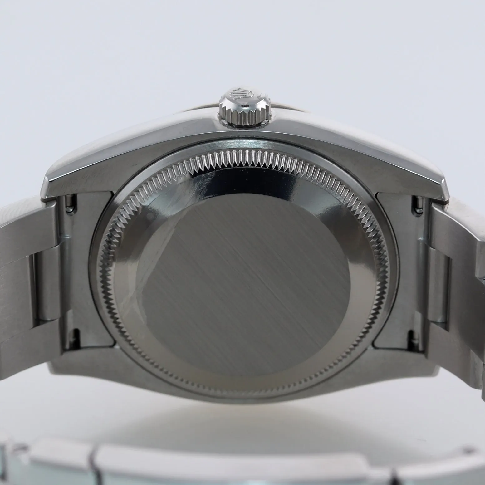2011 PAPERS Rolex Air-King Oyster Perpetual Blue Concentric Steel 114234 Watch