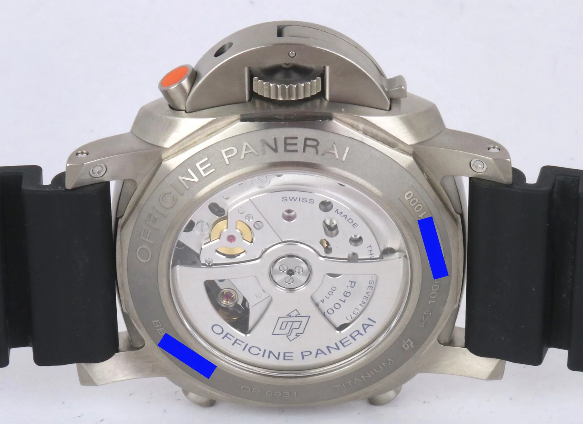 2016 MINT Panerai Luminor Regatta Chrono Flyback Titanium PAM 526 PAM00526 Black