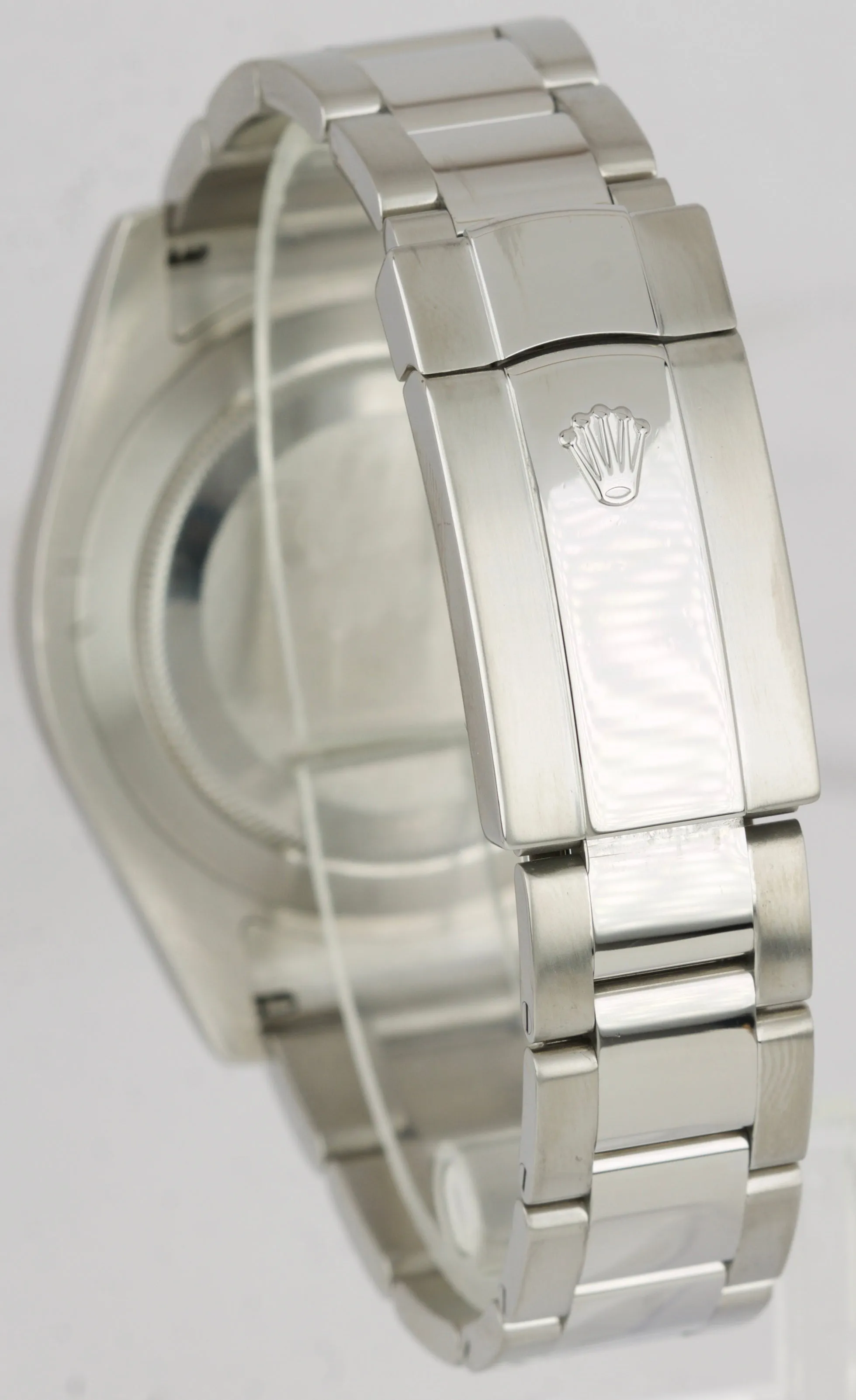 2017 Rolex Datejust II 2 Black Stainless Steel 41mm 18K White Gold Watch 116334