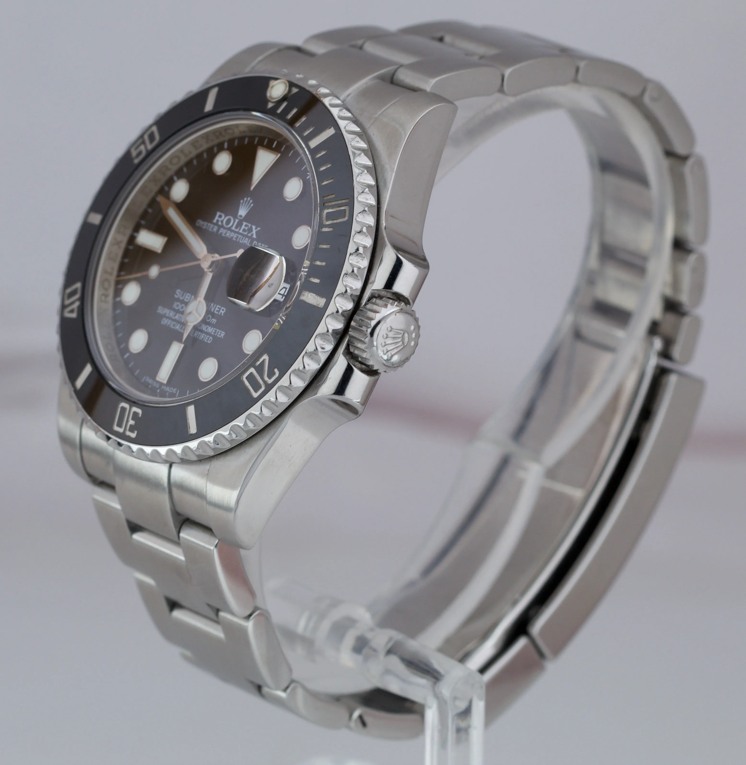 2019 Men's Rolex Submariner Date 116610 LN Stainless Black Ceramic 40mm Watch