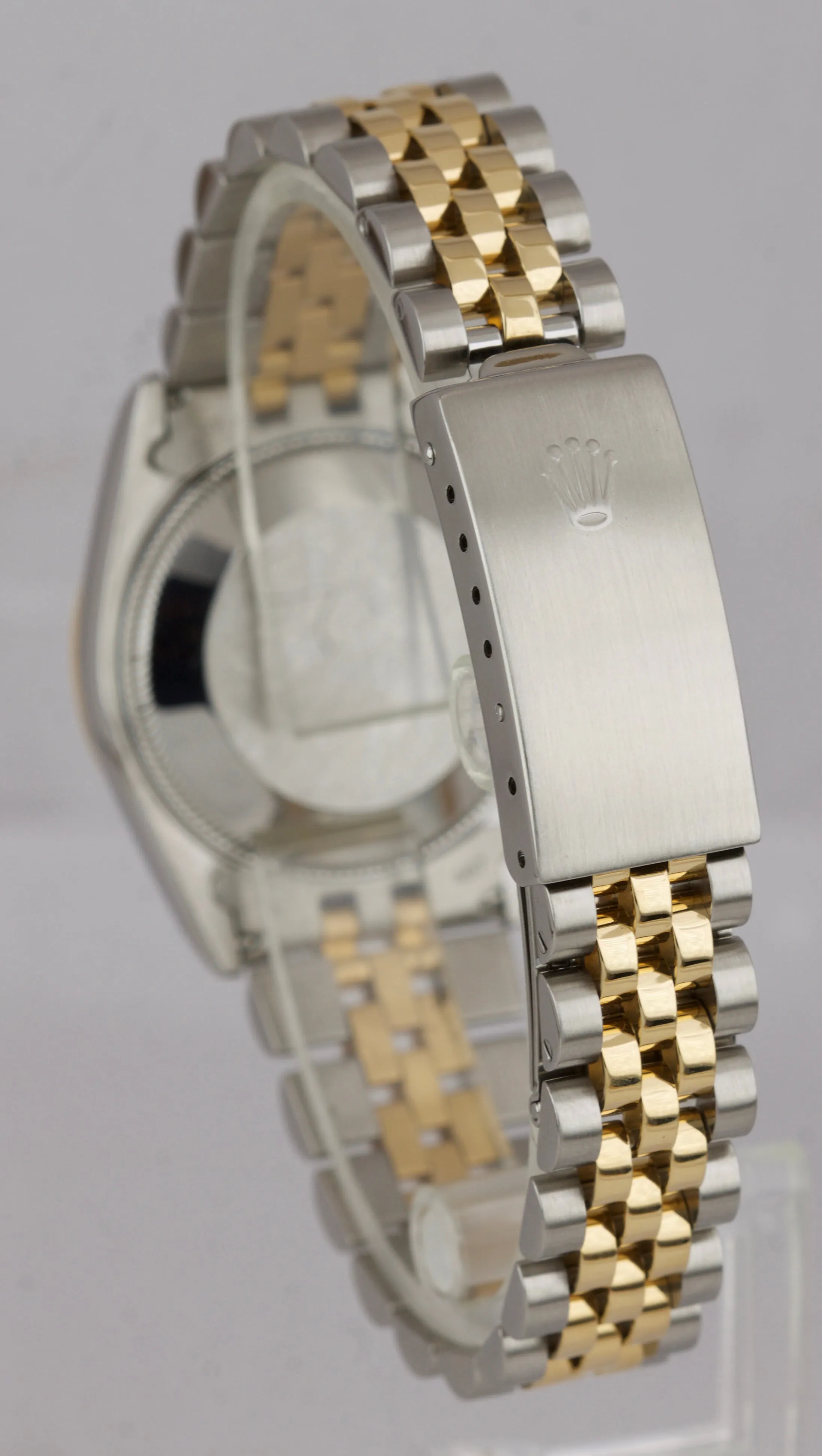 2019 SERVICED Rolex DateJust 31mm Midsize TwoTone 18K Gold 68273 Champagne Watch