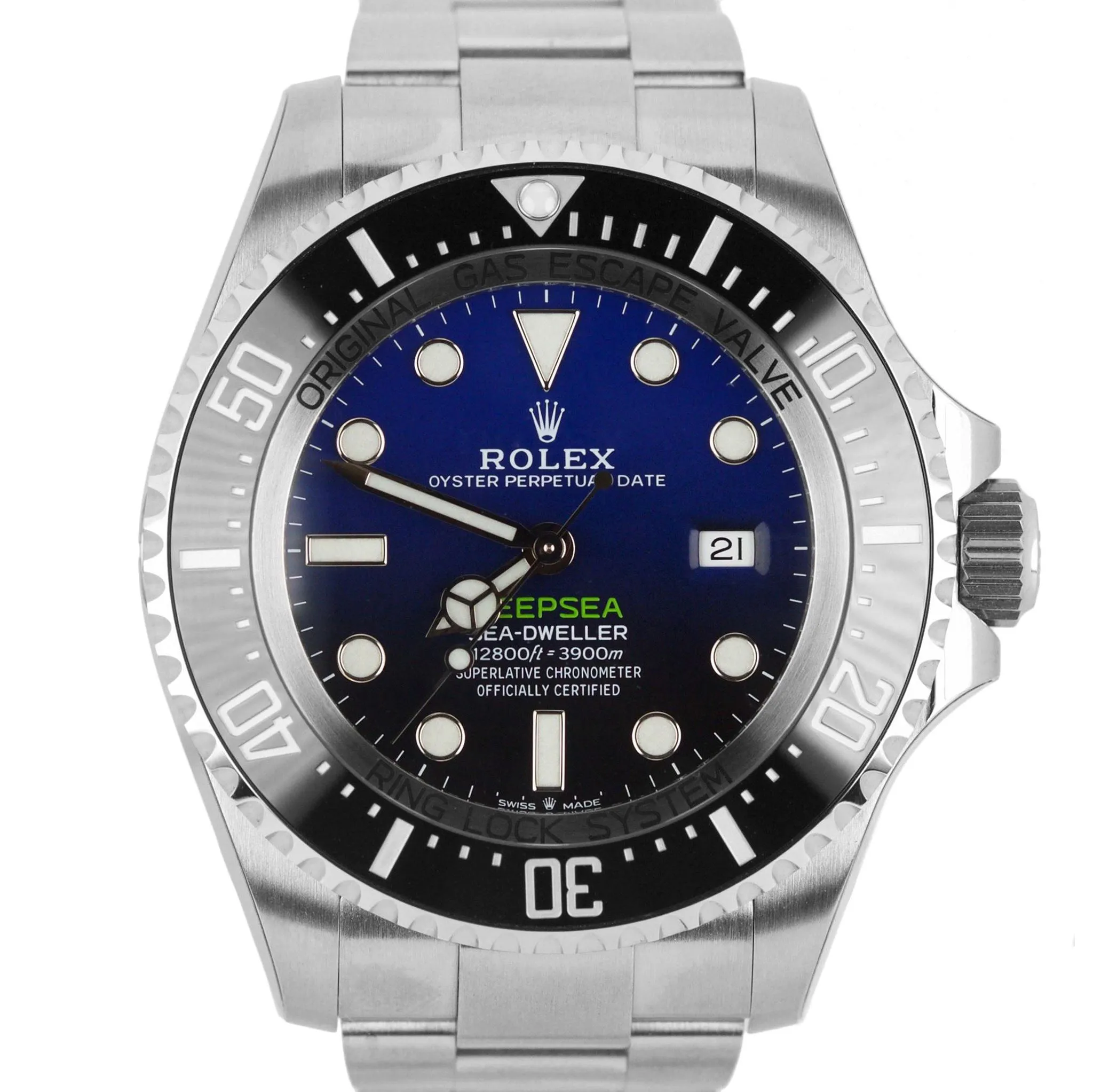 2020 BRAND NEW Rolex Sea-Dweller Deepsea James Cameron Blue 44mm Dive 126660