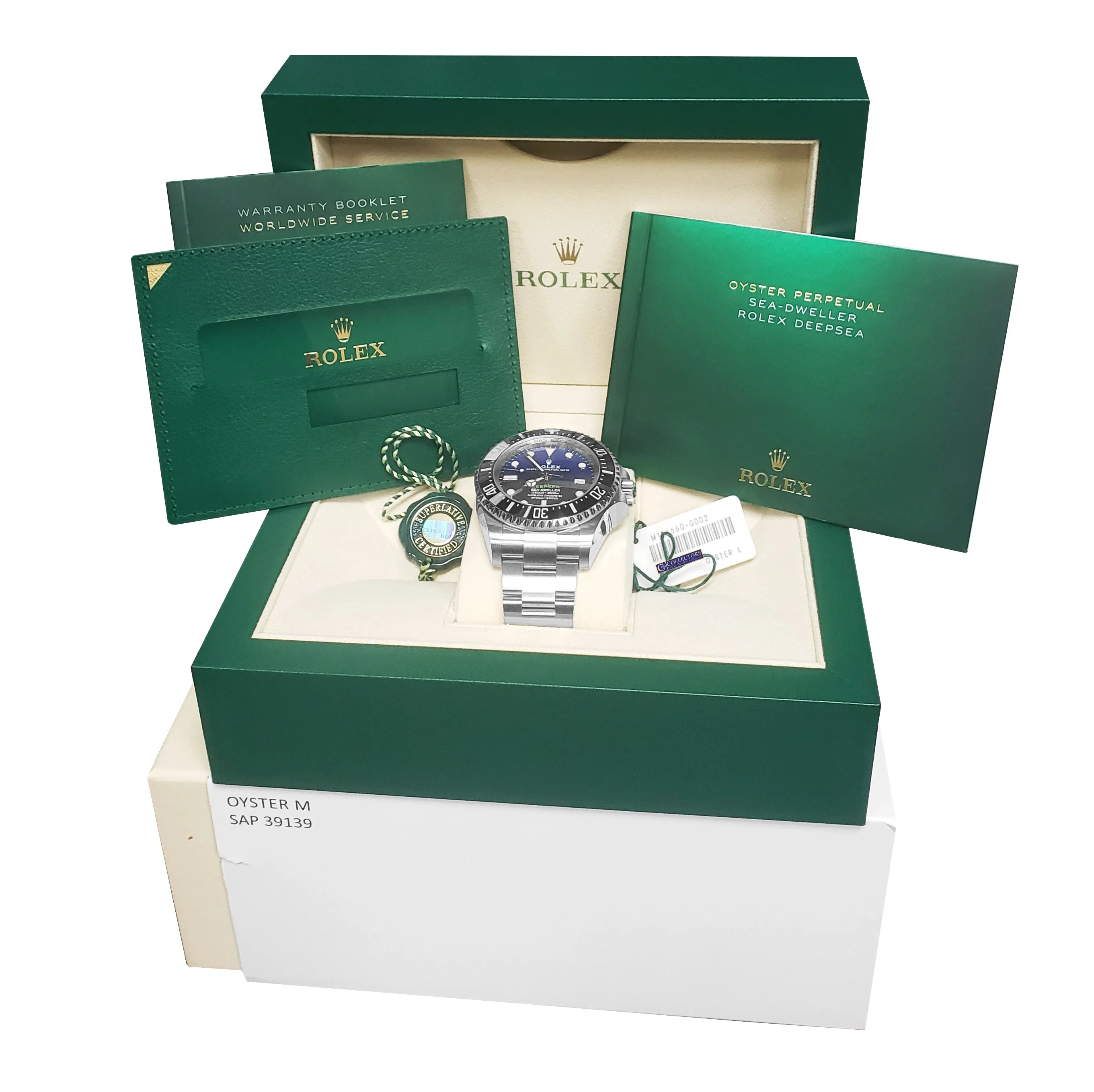 2020 BRAND NEW Rolex Sea-Dweller Deepsea James Cameron Blue 44mm Dive 126660