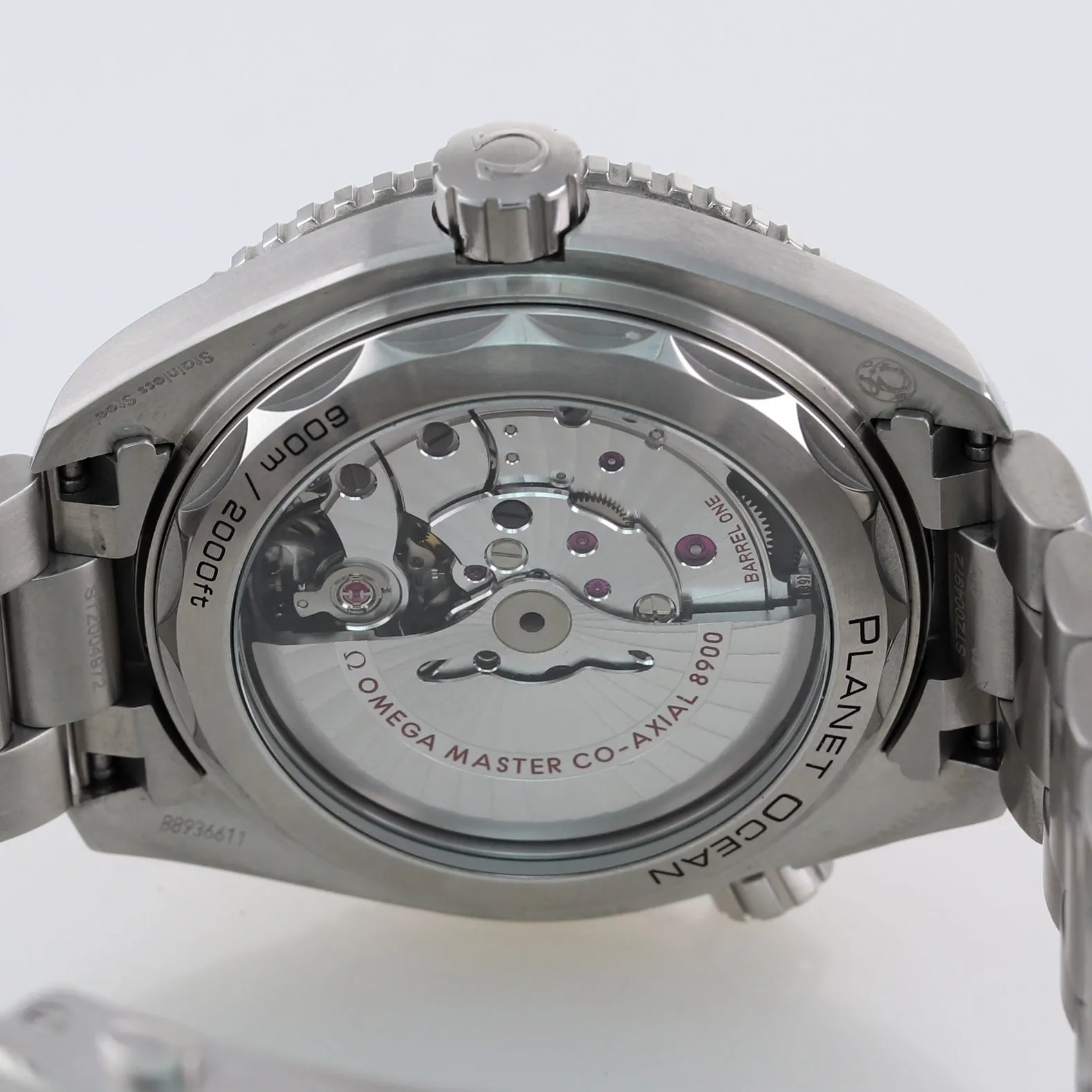 2021 MINT Omega Seamaster Planet Ocean 43.5mm 215.30.44.21.01.002 Ceramic Watch
