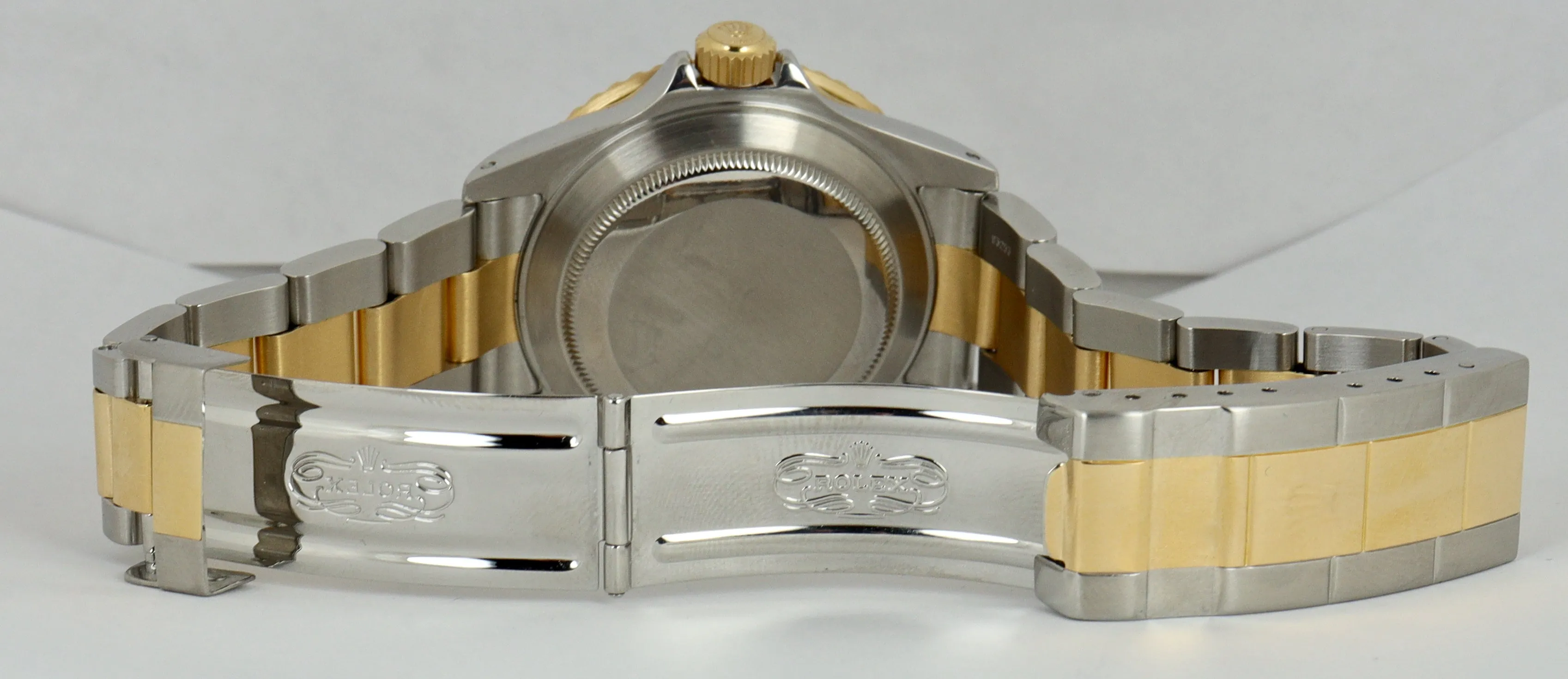 2021 ROLEX SERVICE RSC Submariner Date Blue 16613 Two-Tone 18K Gold SEL 2000
