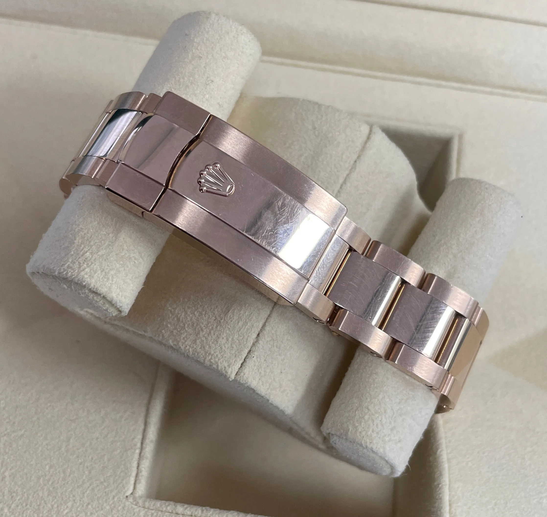2021 Rolex Sky-Dweller 42mm 18K Rose Gold Chocolate Index 326935 Watch B P