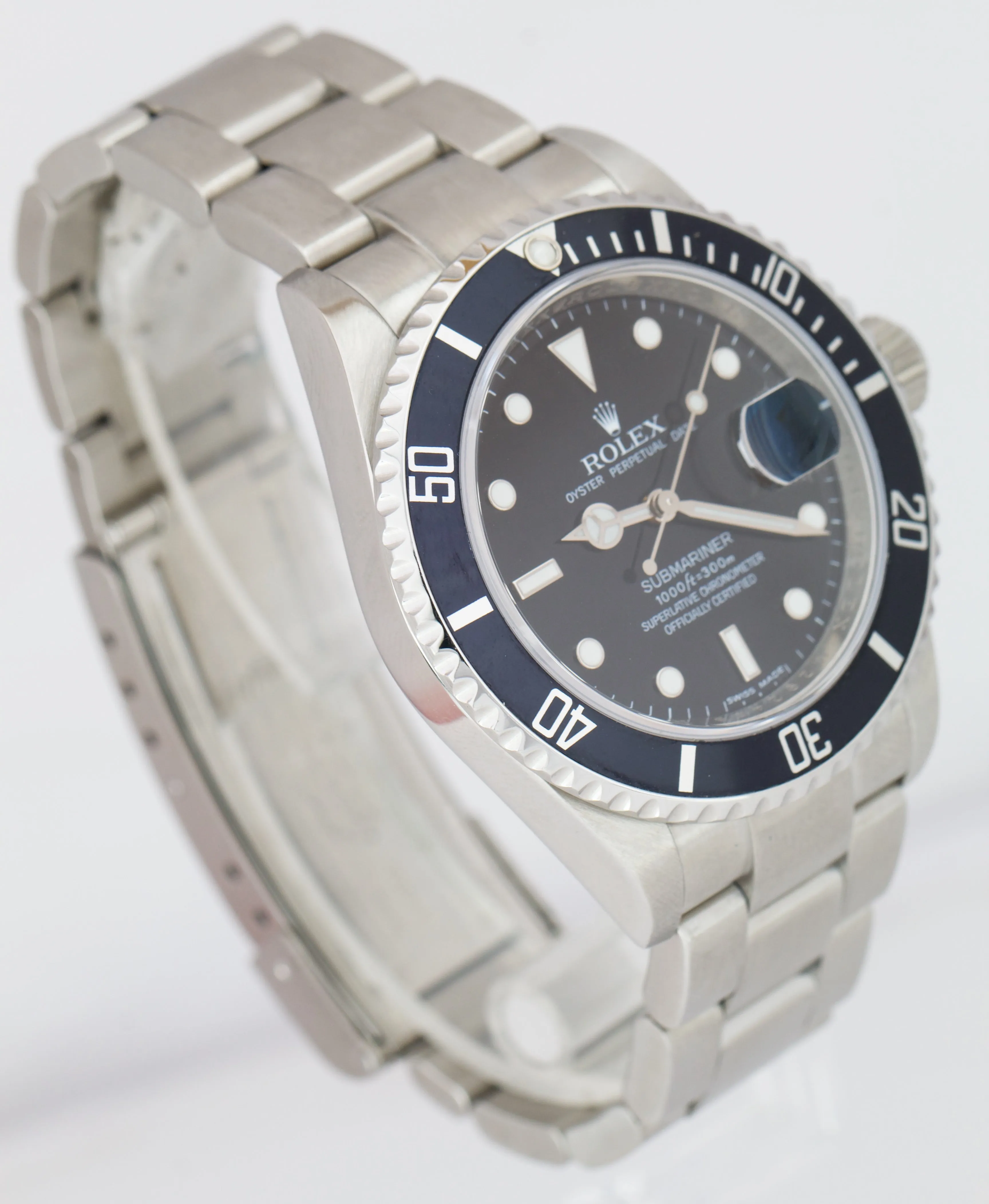 2021 RSC Rolex Submariner Date REHAUT Stainless Steel Pre-Ceramic Watch 16610 T