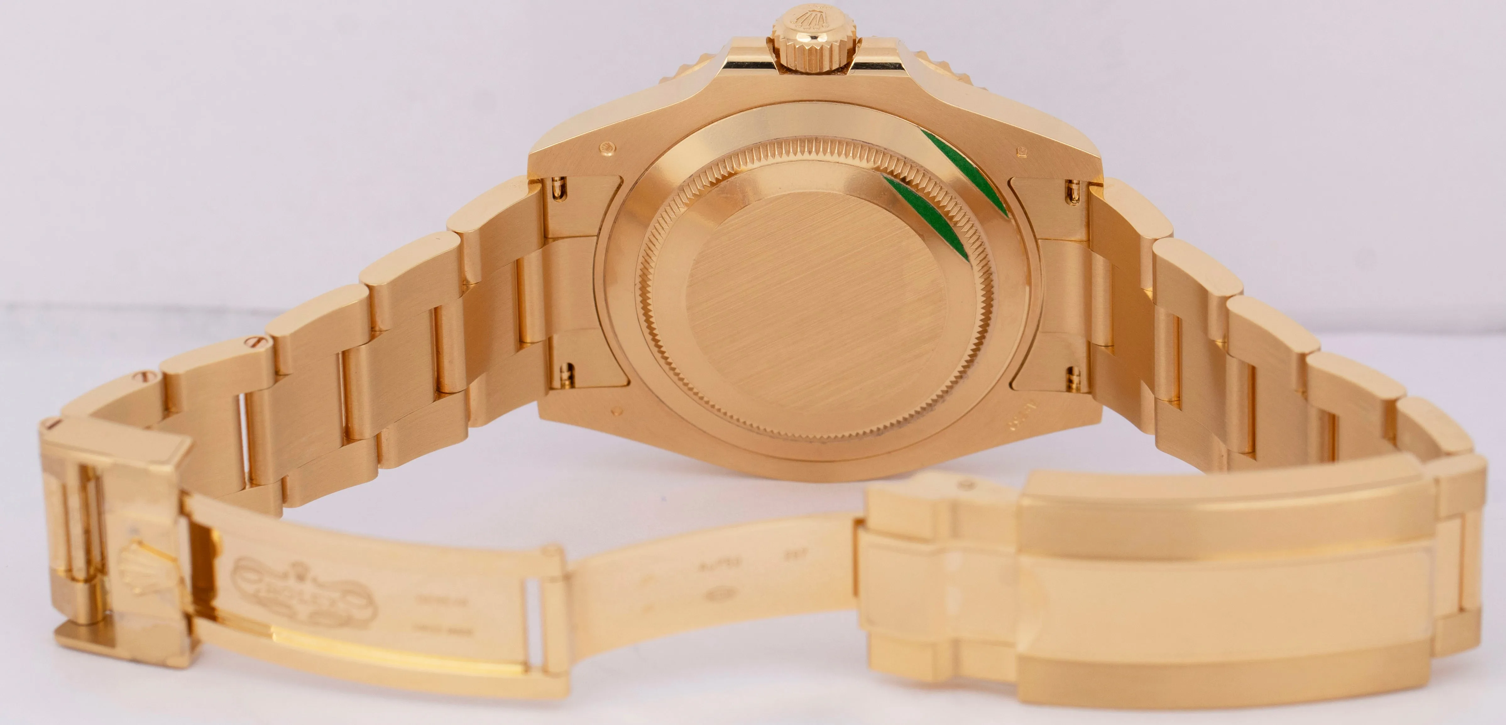 2023 NEW PAPERS Rolex Submariner Date 41mm 18K Gold Black Watch 126618 LN BOX