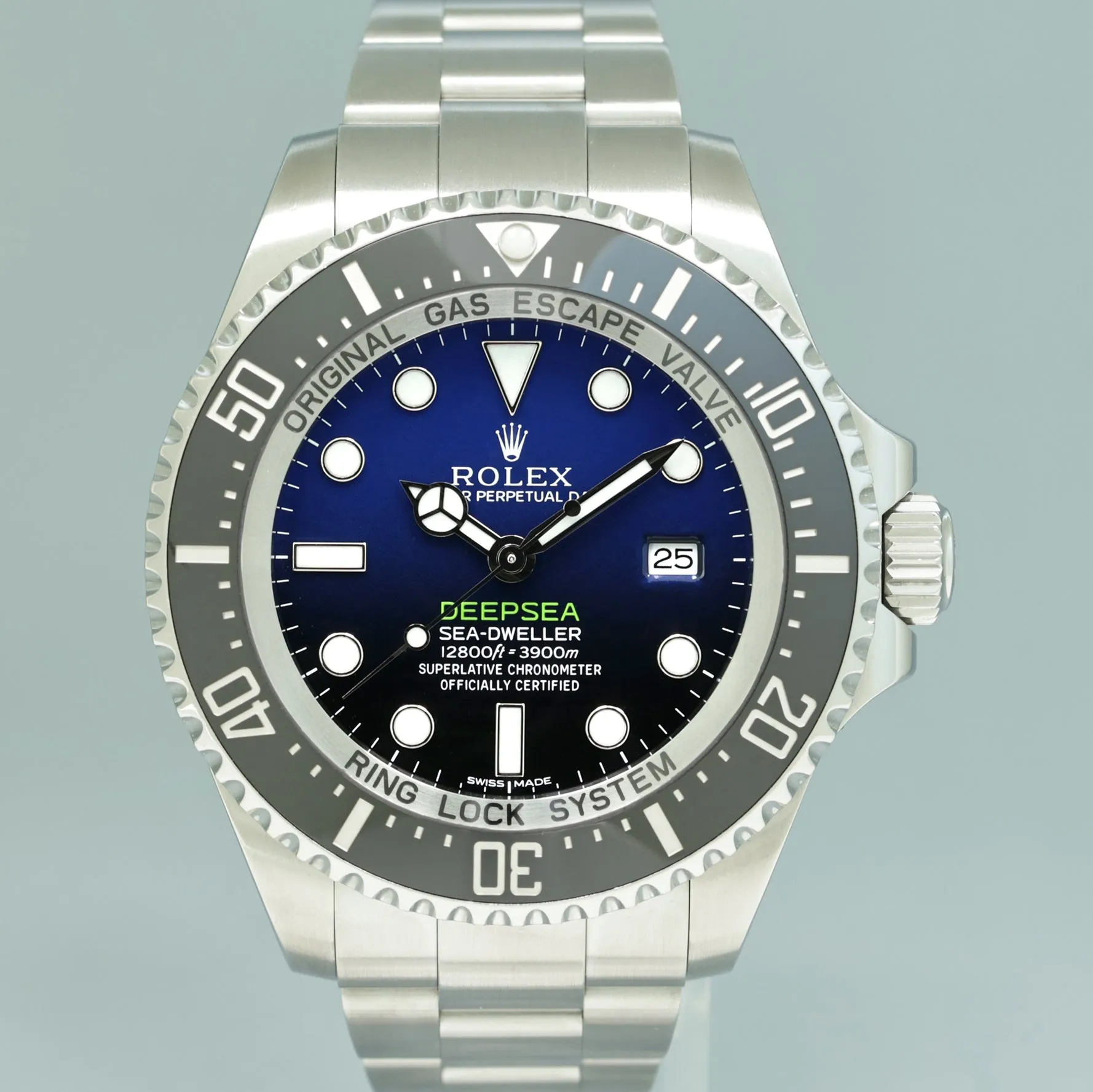 2023 RSC PAPERS Rolex Sea-Dweller Deepsea James Cameron Blue 116660 44mm Watch