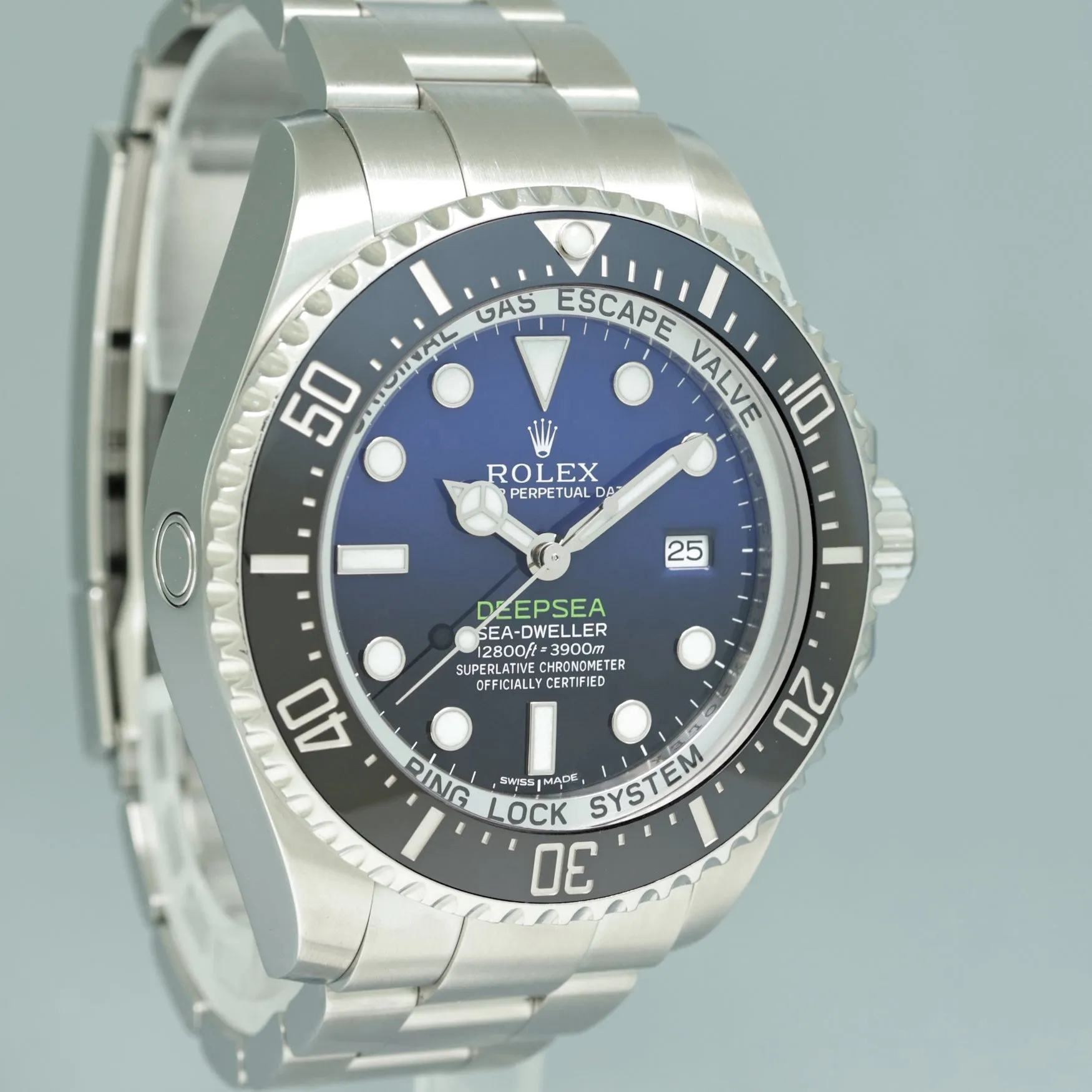 2023 RSC PAPERS Rolex Sea-Dweller Deepsea James Cameron Blue 116660 44mm Watch