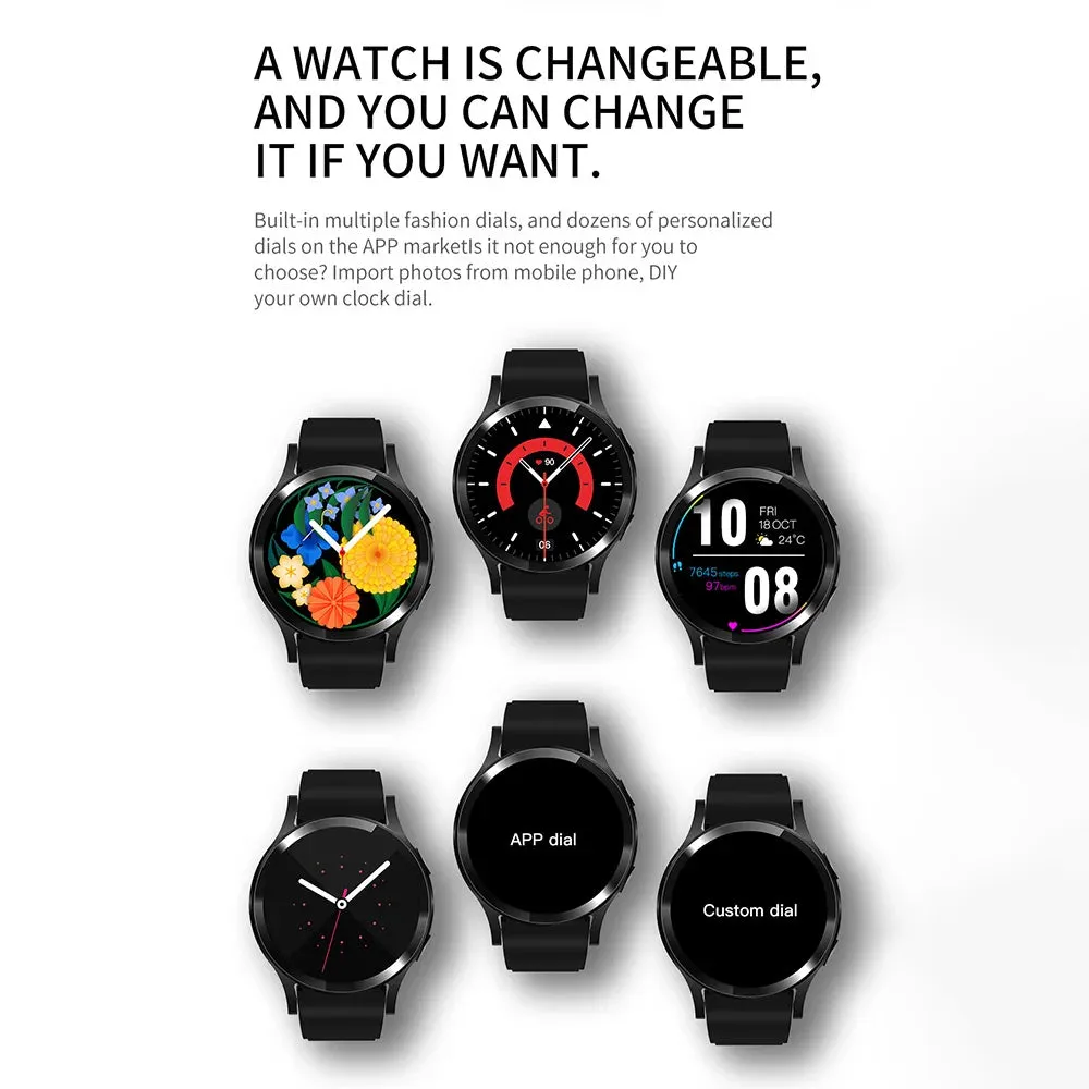 2025 New Bluetooth Call Smart Watches Pro 1.32” Inch 160*160 Custom Dials Sport Men And Woman Health Monitor Smartwatch For Man
