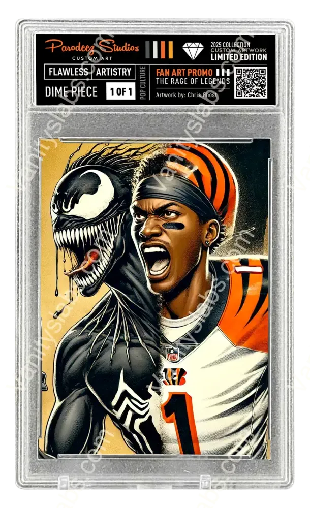 2025 Rage of Legends Collection - Fan Art - One of One by Chris Ghost - Custom Card Number J389