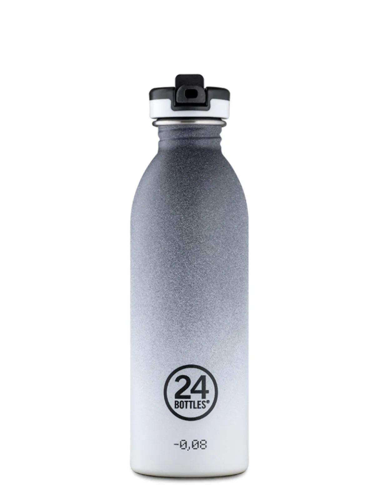 24Bottles Urban Bottle With Sports Lid Tempo Grey 500ml