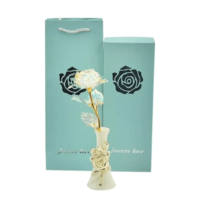 24k Gold Foil Plated Rose – A Timeless Gift of Elegance