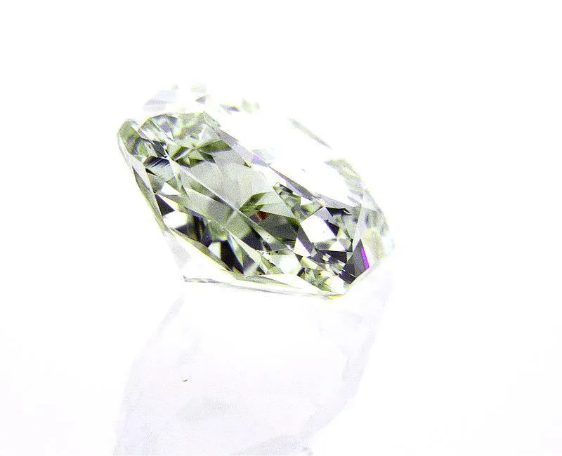 2CT Fancy Green Color VS2 Loose Diamond Natural Radiant Cut GIA Certified