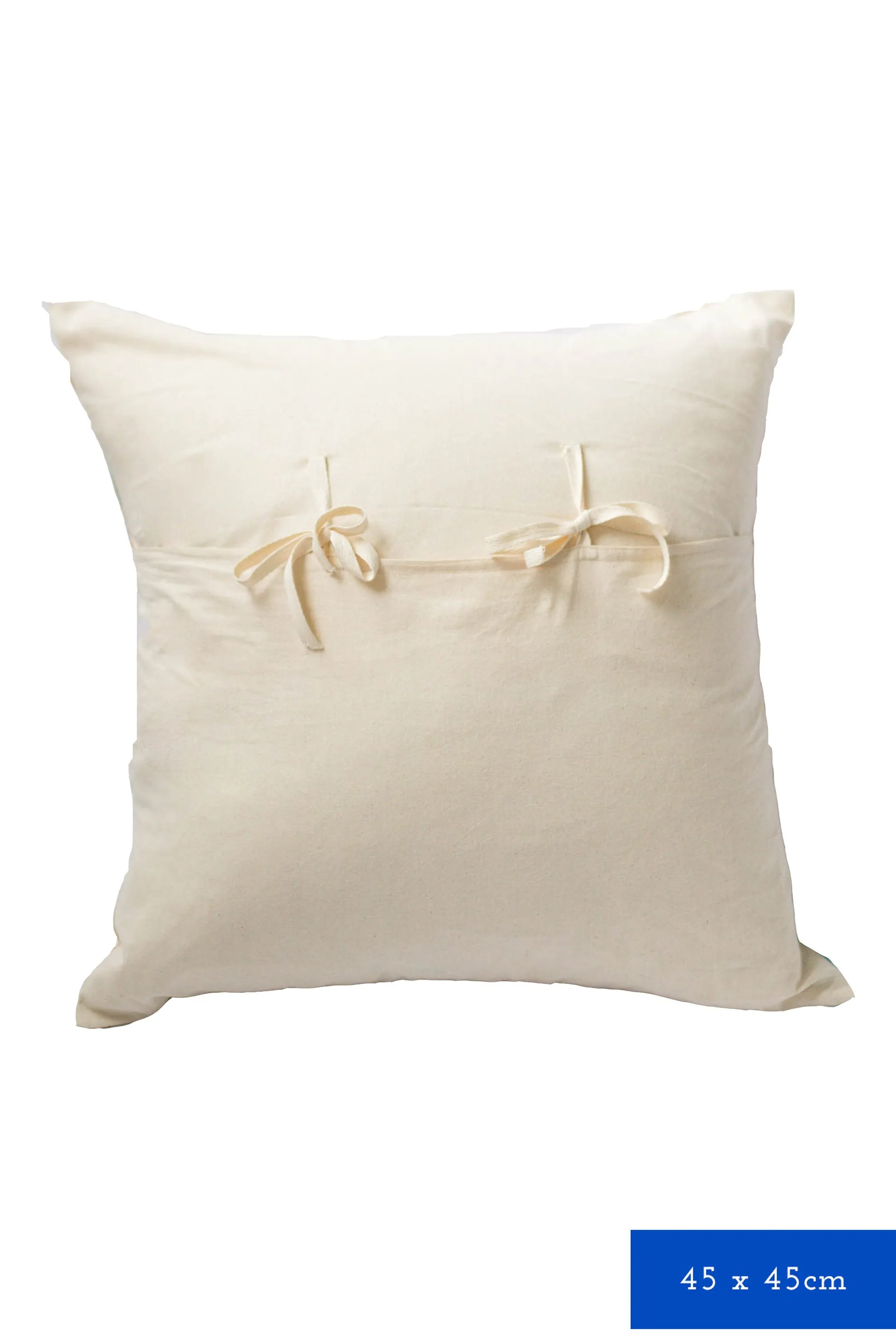 3 Branches with Flowers cushion cover *organic cotton