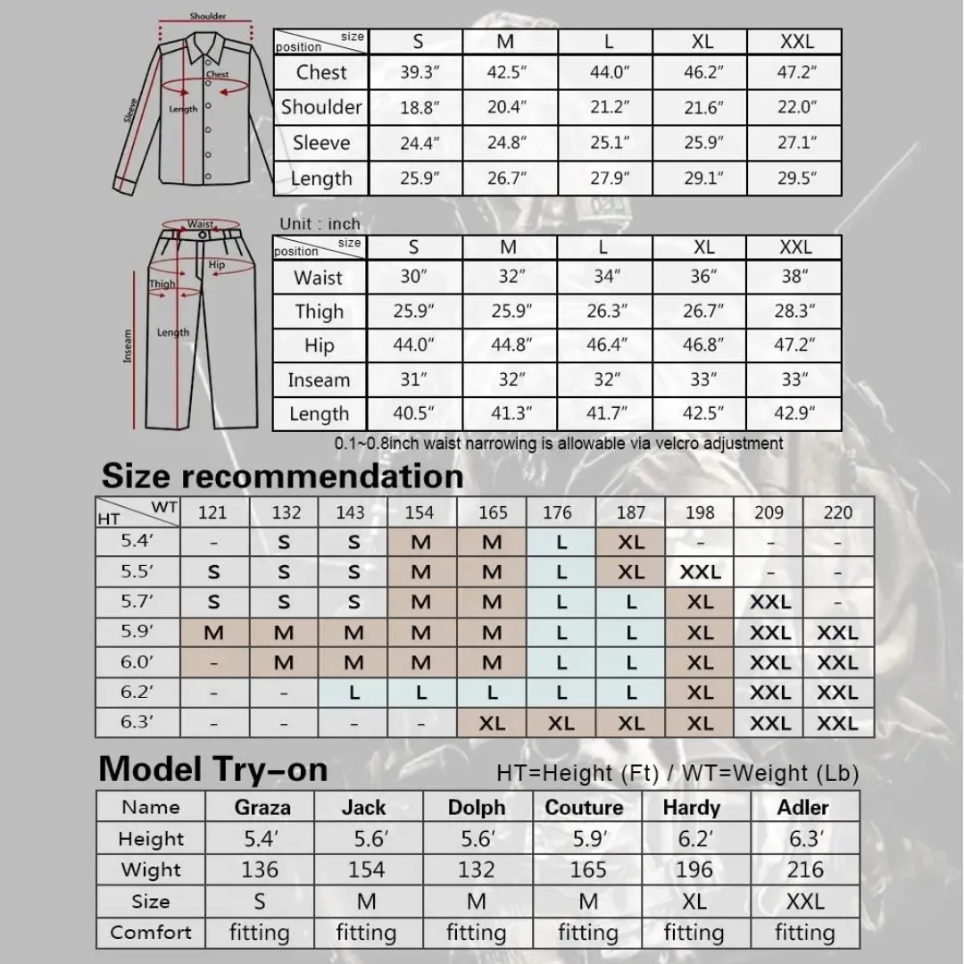 3-Piece Tactical Combat Set – Elite Utility for Field & Training Ops