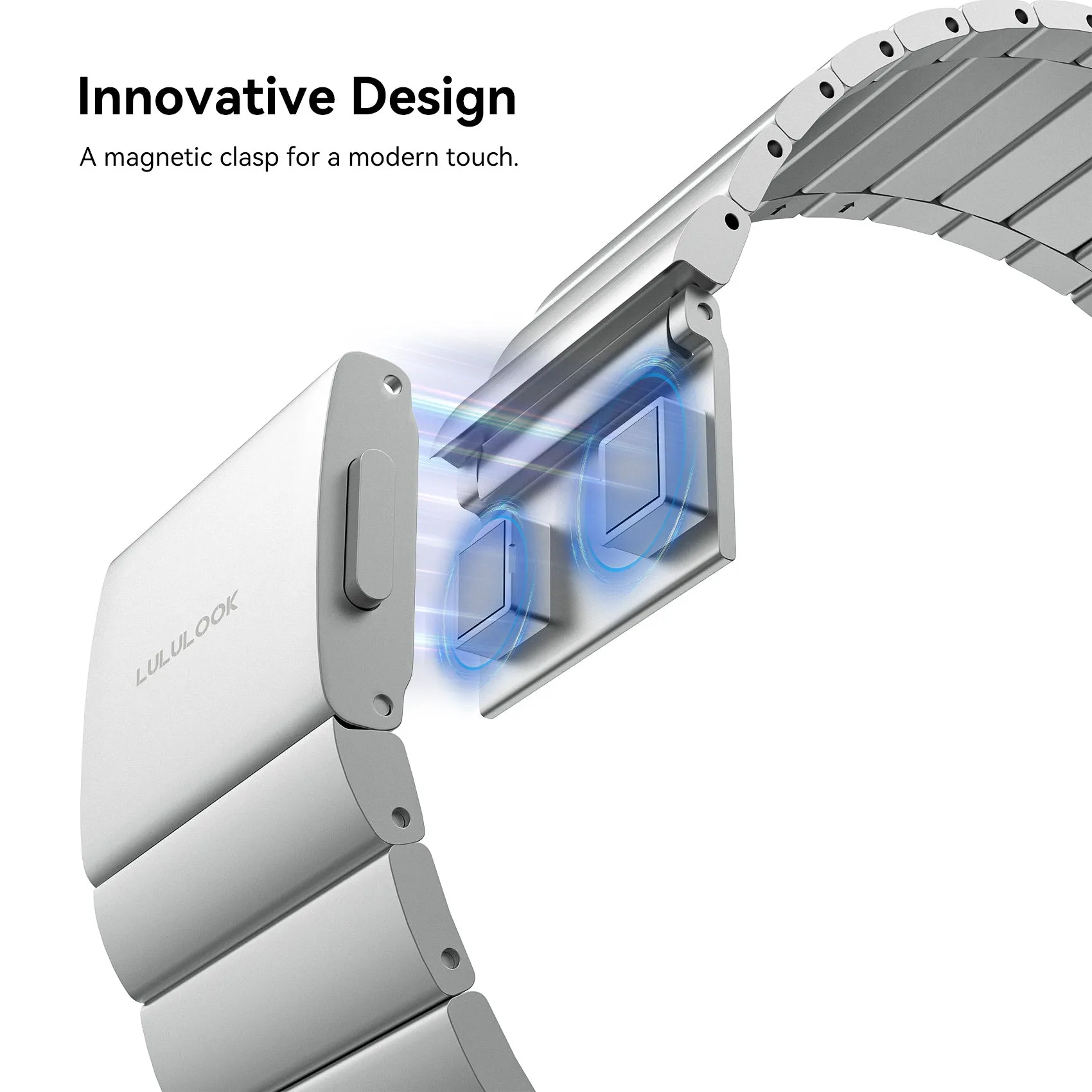 316L Stainless Steel Band with Magnetic Clasp