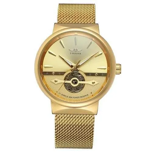 427 3D Scale Design Stainless Automatic Mechanical Watch