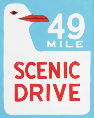 49 Mile Scenic Drive Digital Print